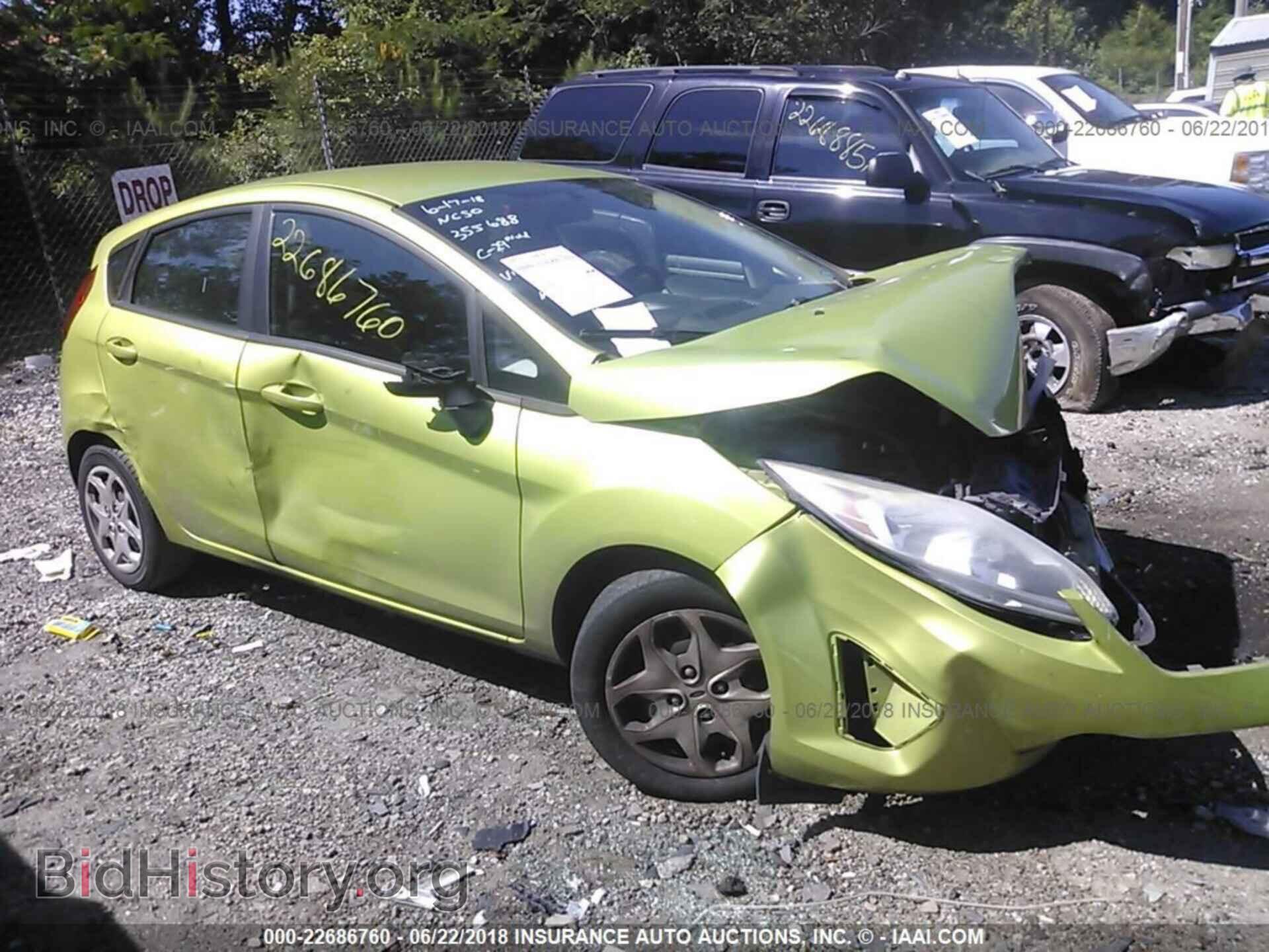 Фотография 3FADP4EJ3BM156206 - Ford Fiesta 2011