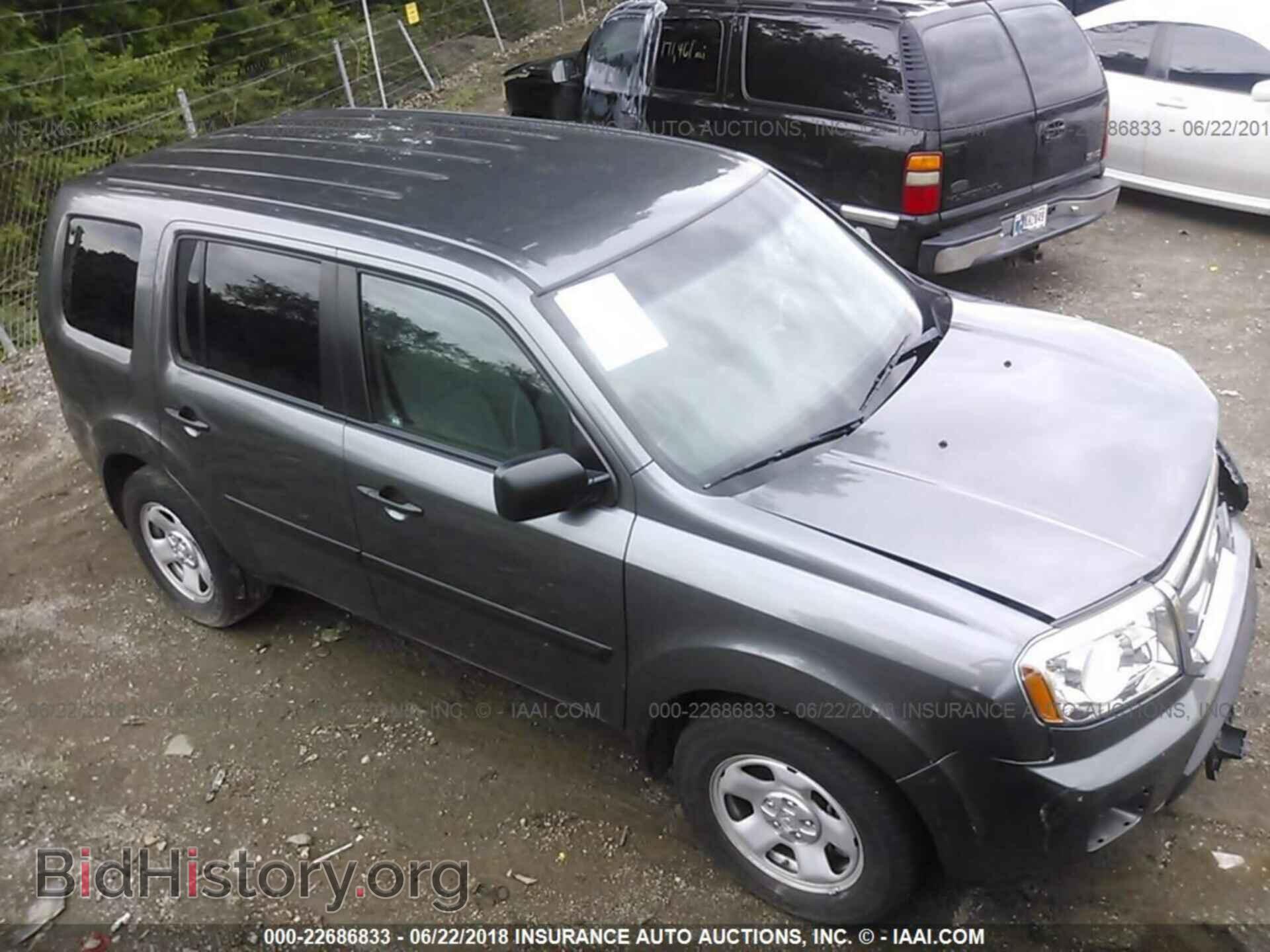 Фотография 5FNYF4H26BB039162 - Honda Pilot 2011