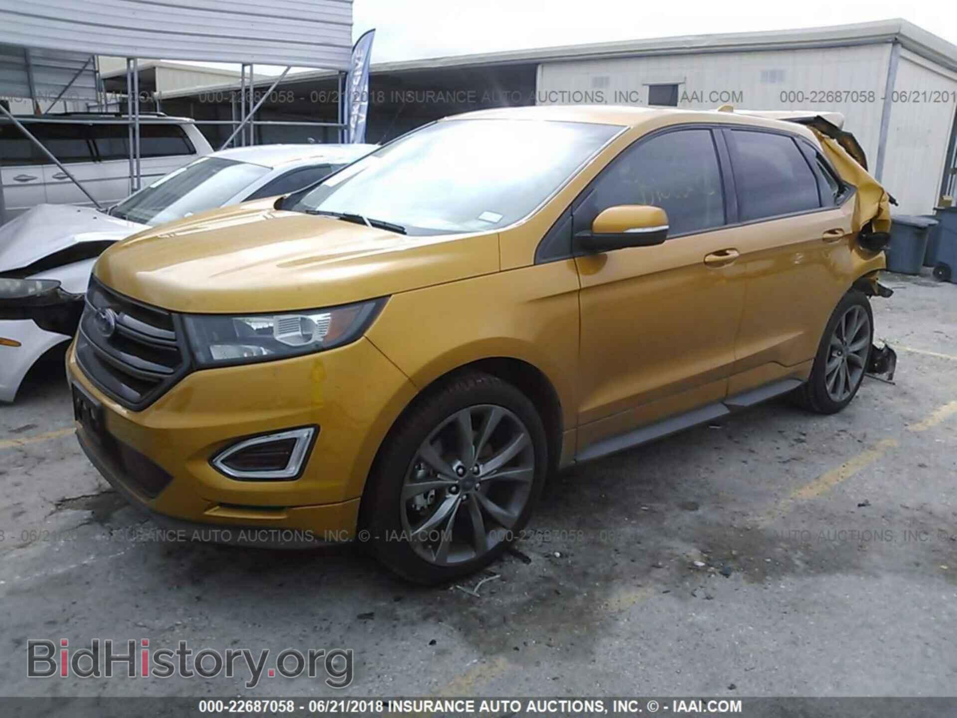 2016 Ford Edge - VIN: 2FMPK4AP5GBB10882 - Фото 2