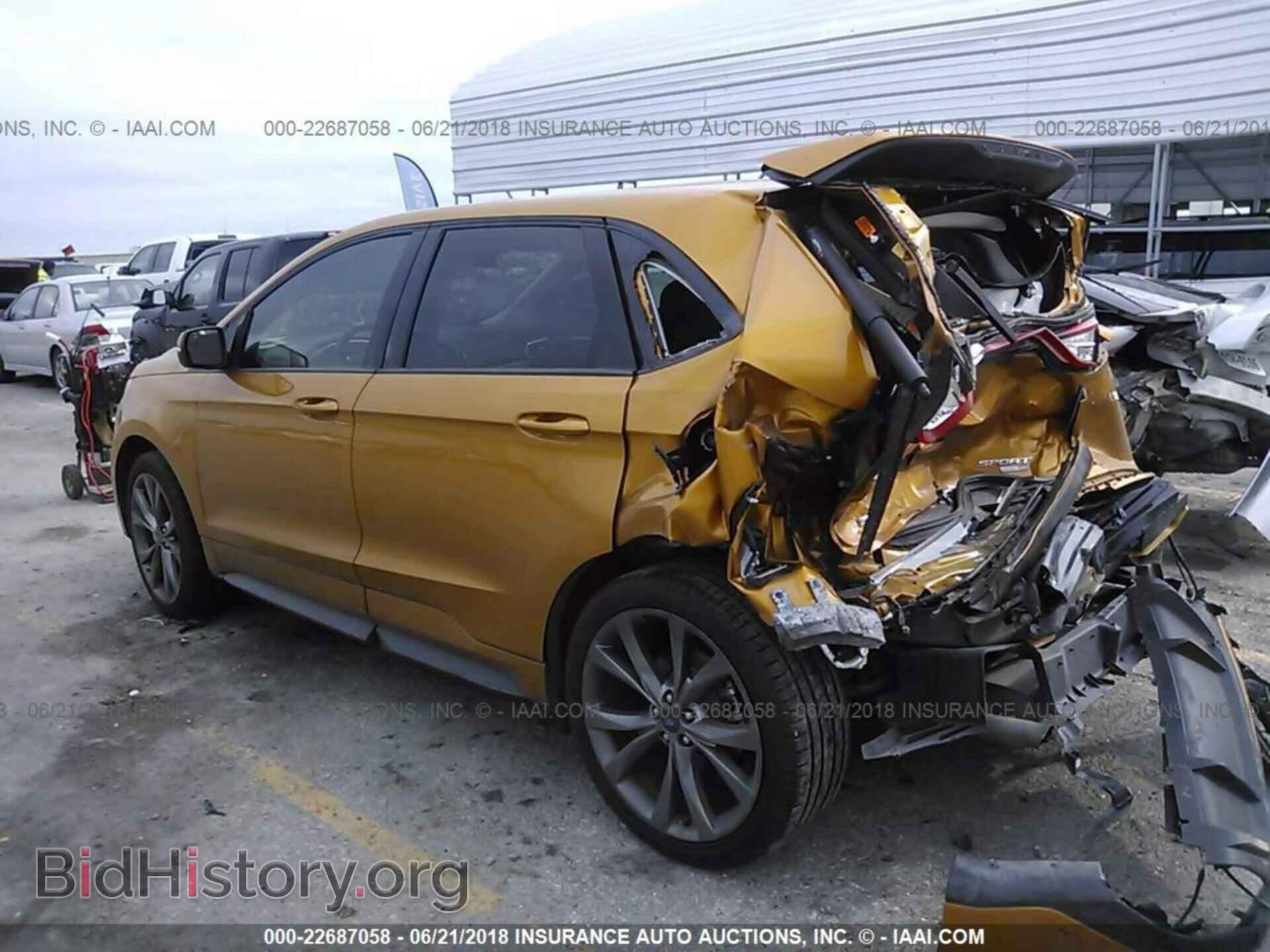 2016 Ford Edge - VIN: 2FMPK4AP5GBB10882 - Фото 3
