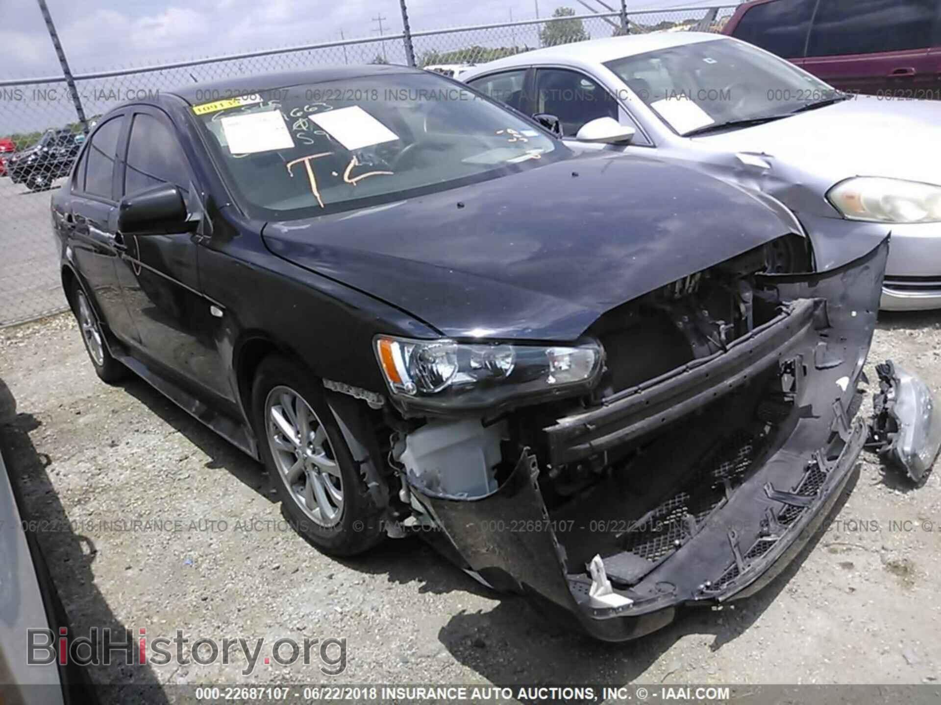 Photo JA32U2FU4DU021594 - Mitsubishi Lancer 2013