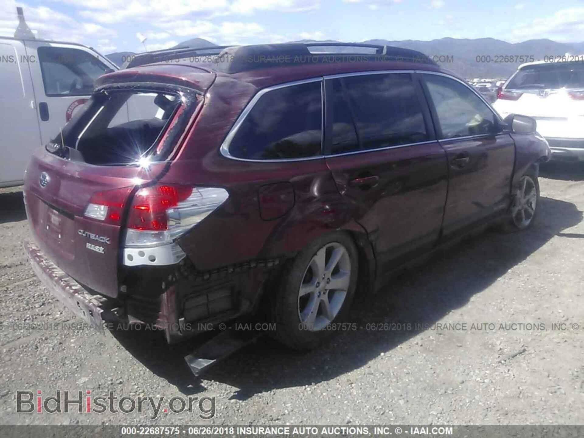 2013 Subaru Outback - VIN: 4S4BRBCCXD3290909 - Фото 4