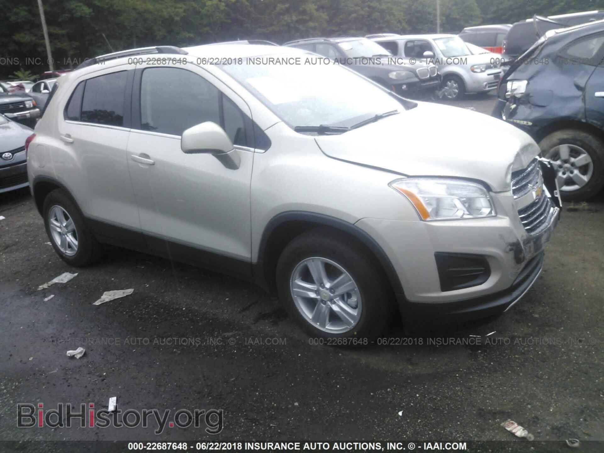 Фотография 3GNCJLSB2GL229603 - Chevrolet Trax 2016