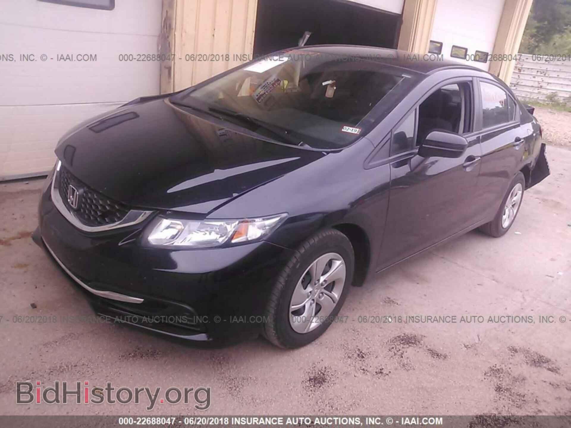 2014 Honda Civic - VIN: 19XFB2E5XEE059415 - Photo 2