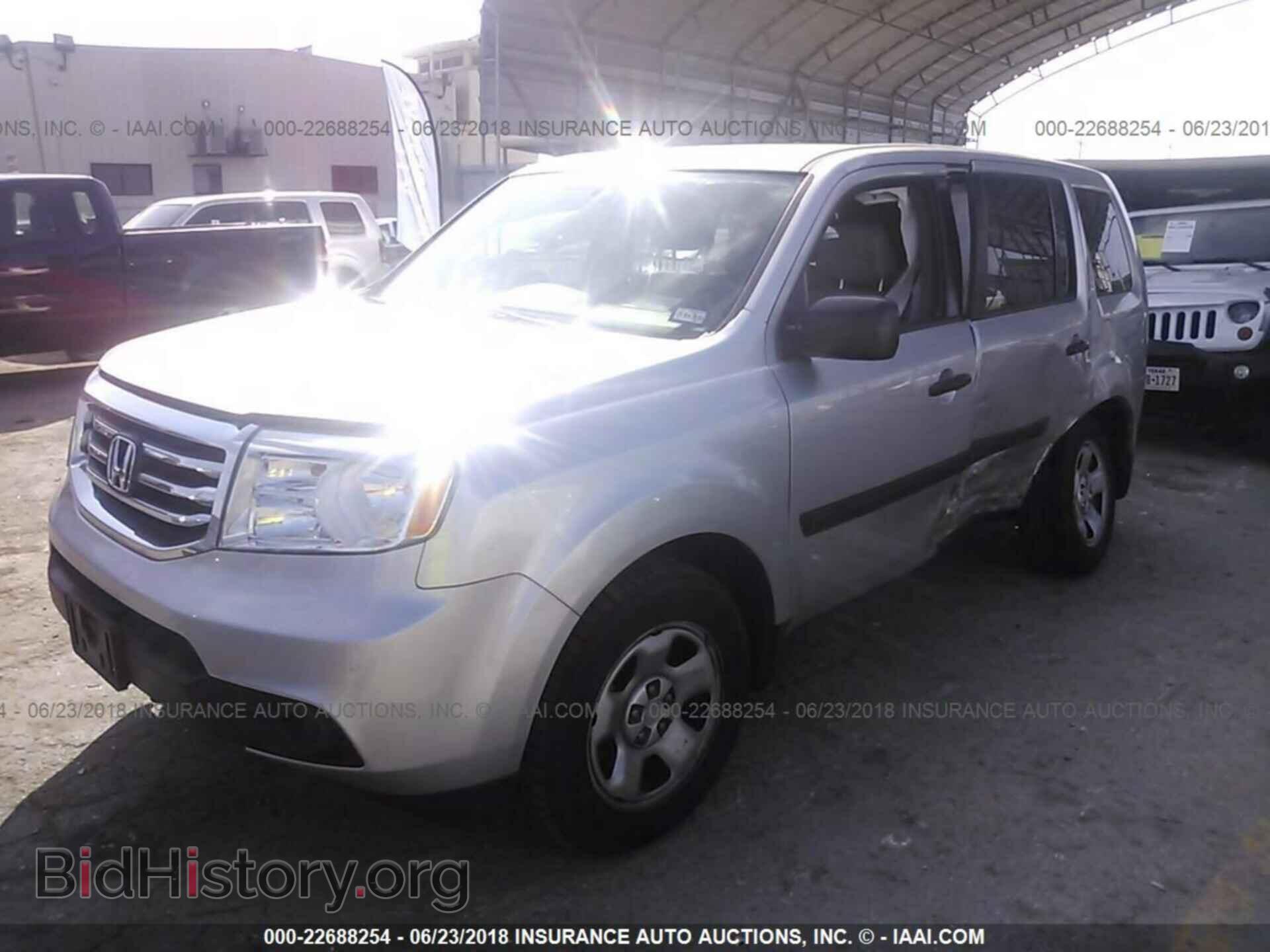 2013 Honda Pilot - VIN: 5FNYF3H28DB006984 - Фото 2