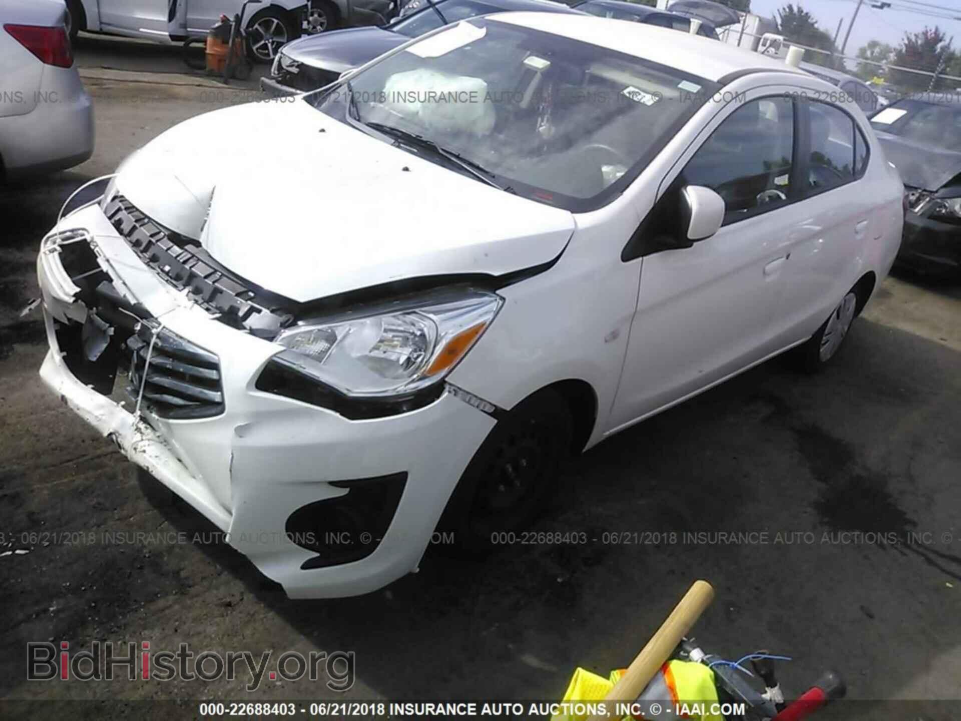 2017 Mitsubishi Mirage - VIN: ML32F3FJ8HHF09233 - Фото 2