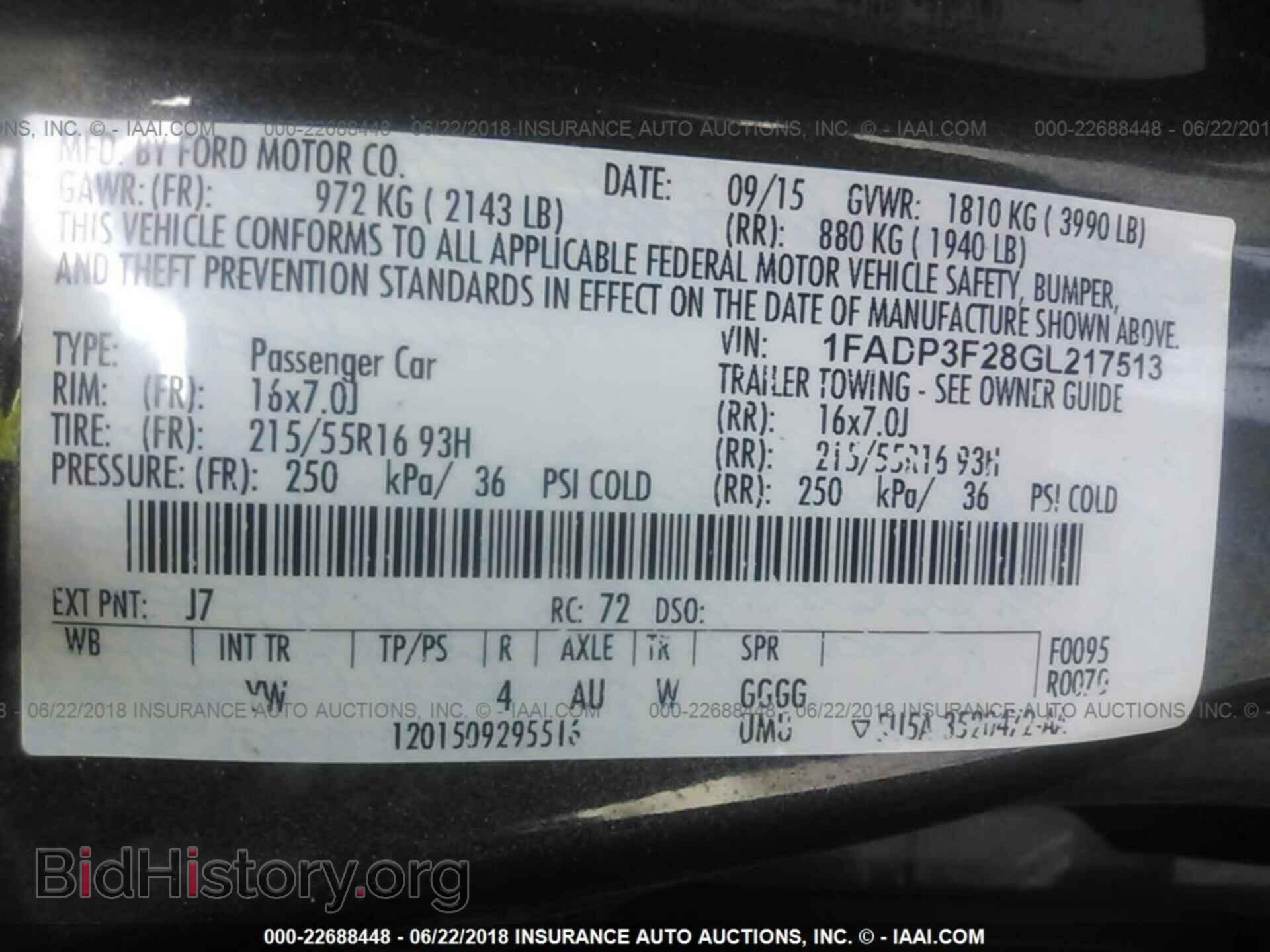 2016 Ford Focus - VIN: 1FADP3F28GL217513 - Photo 9