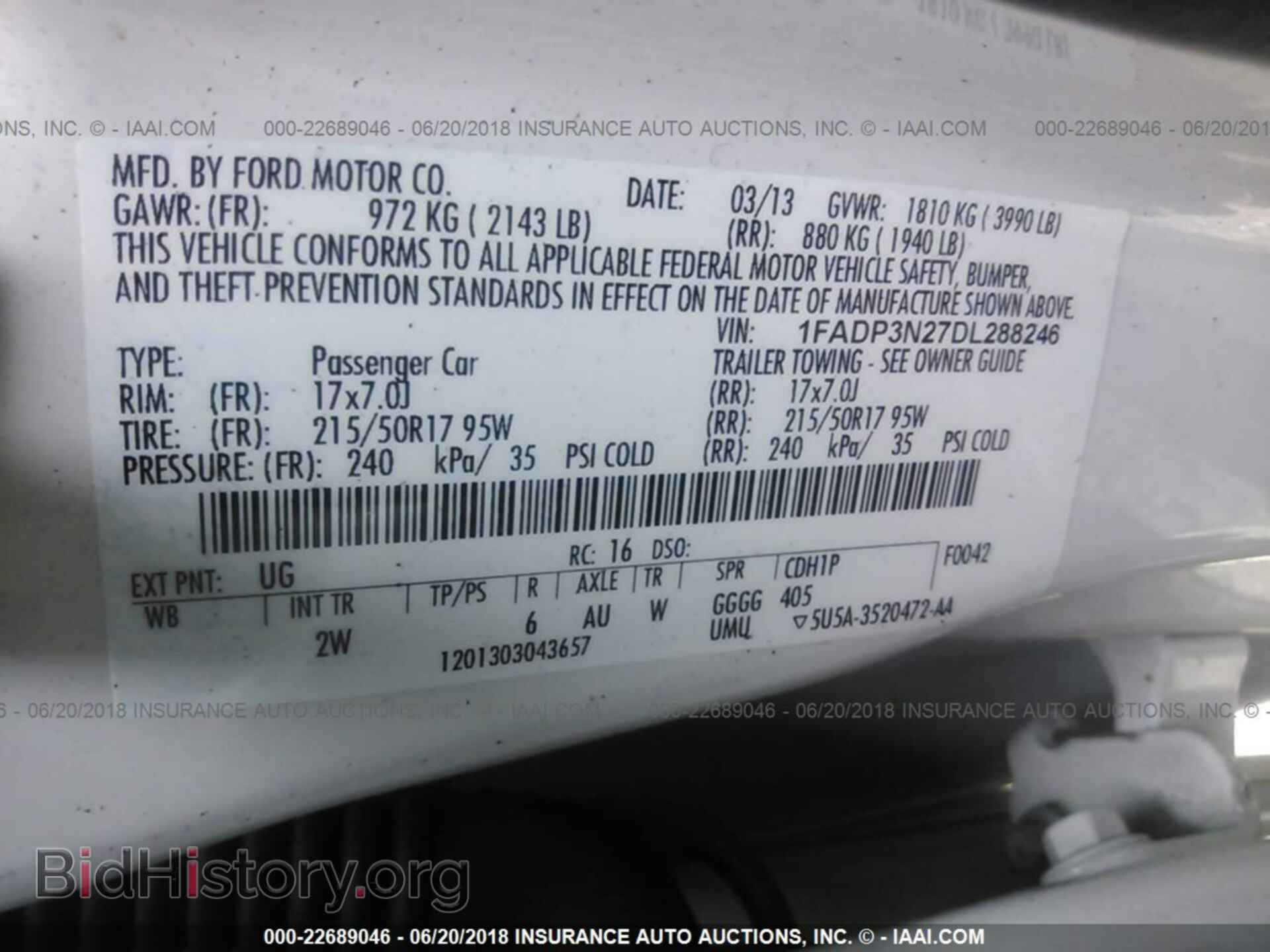 2013 Ford Focus - VIN: 1FADP3N27DL288246 - Photo 9