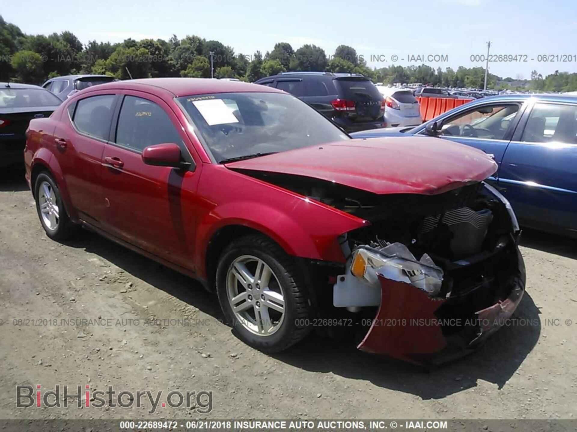 Photo 1C3CDZCB1DN524208 - Dodge Avenger 2013