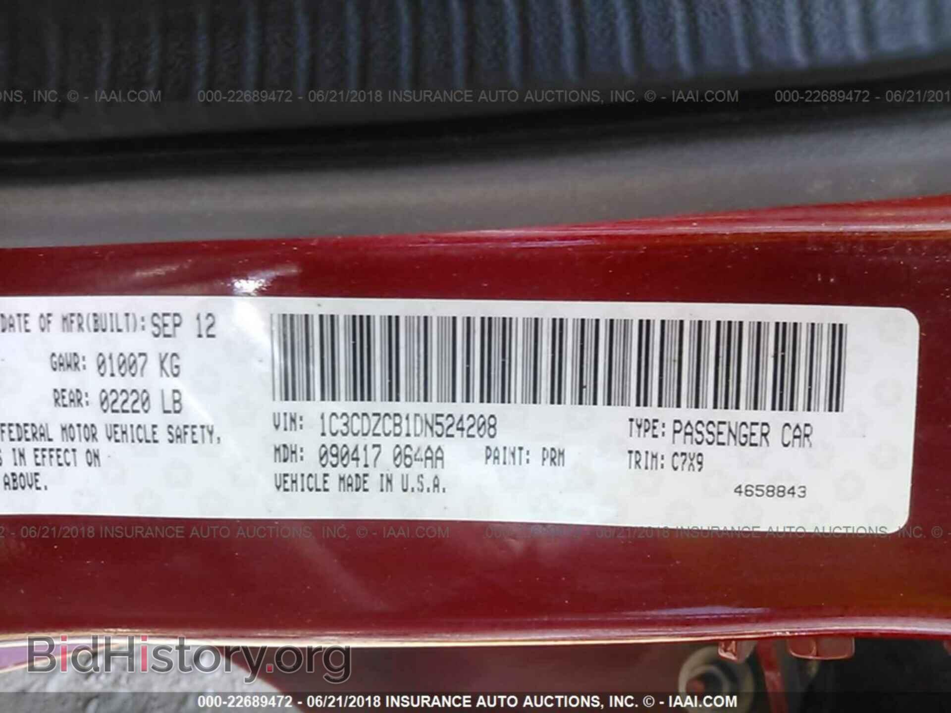 2013 Dodge Avenger - VIN: 1C3CDZCB1DN524208 - Photo 9