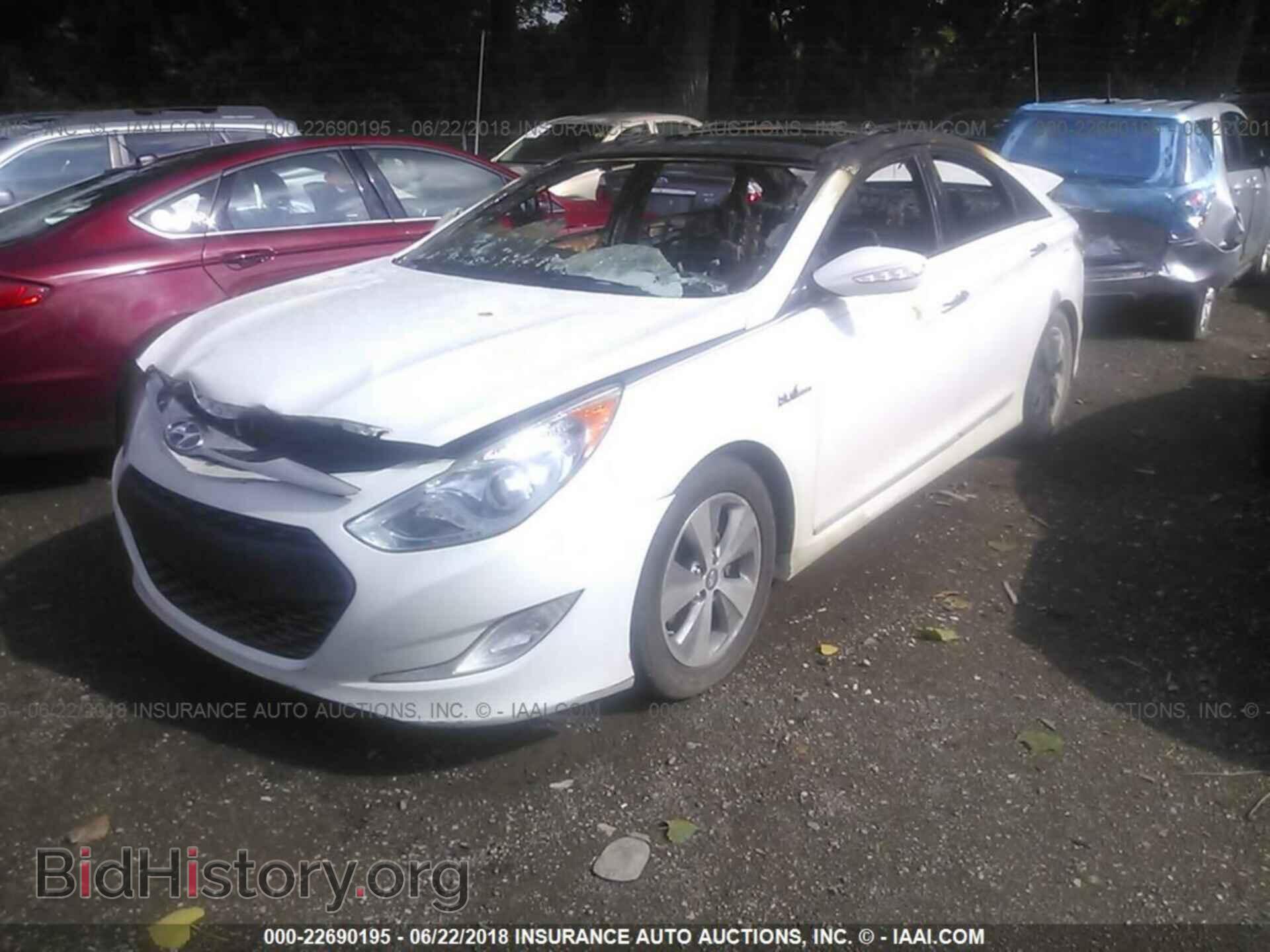 2012 Hyundai Sonata - VIN: KMHEC4A42CA033825 - Photo 2