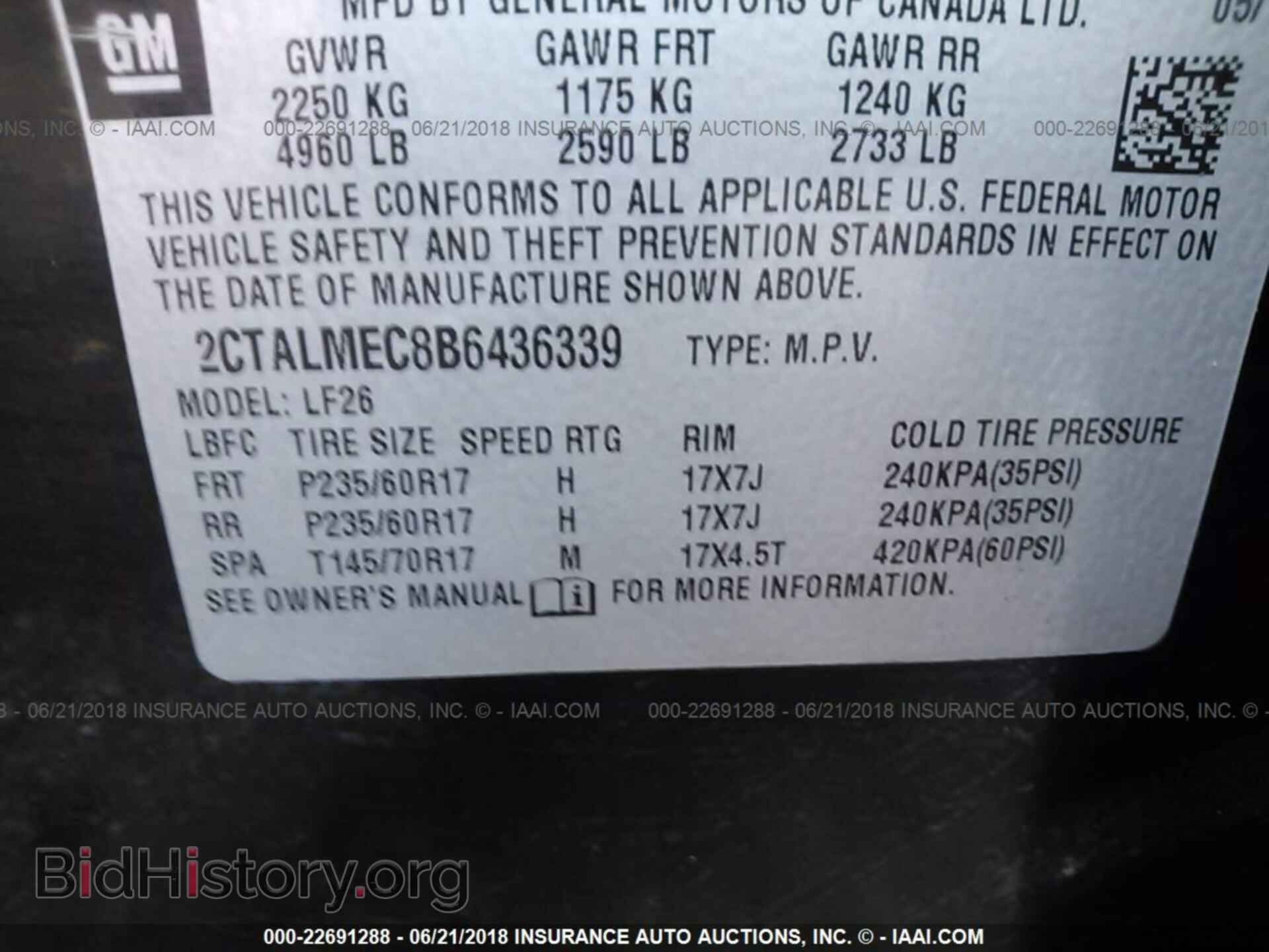 2011 Gmc Terrain - VIN: 2CTALMEC8B6436339 - Photo 9