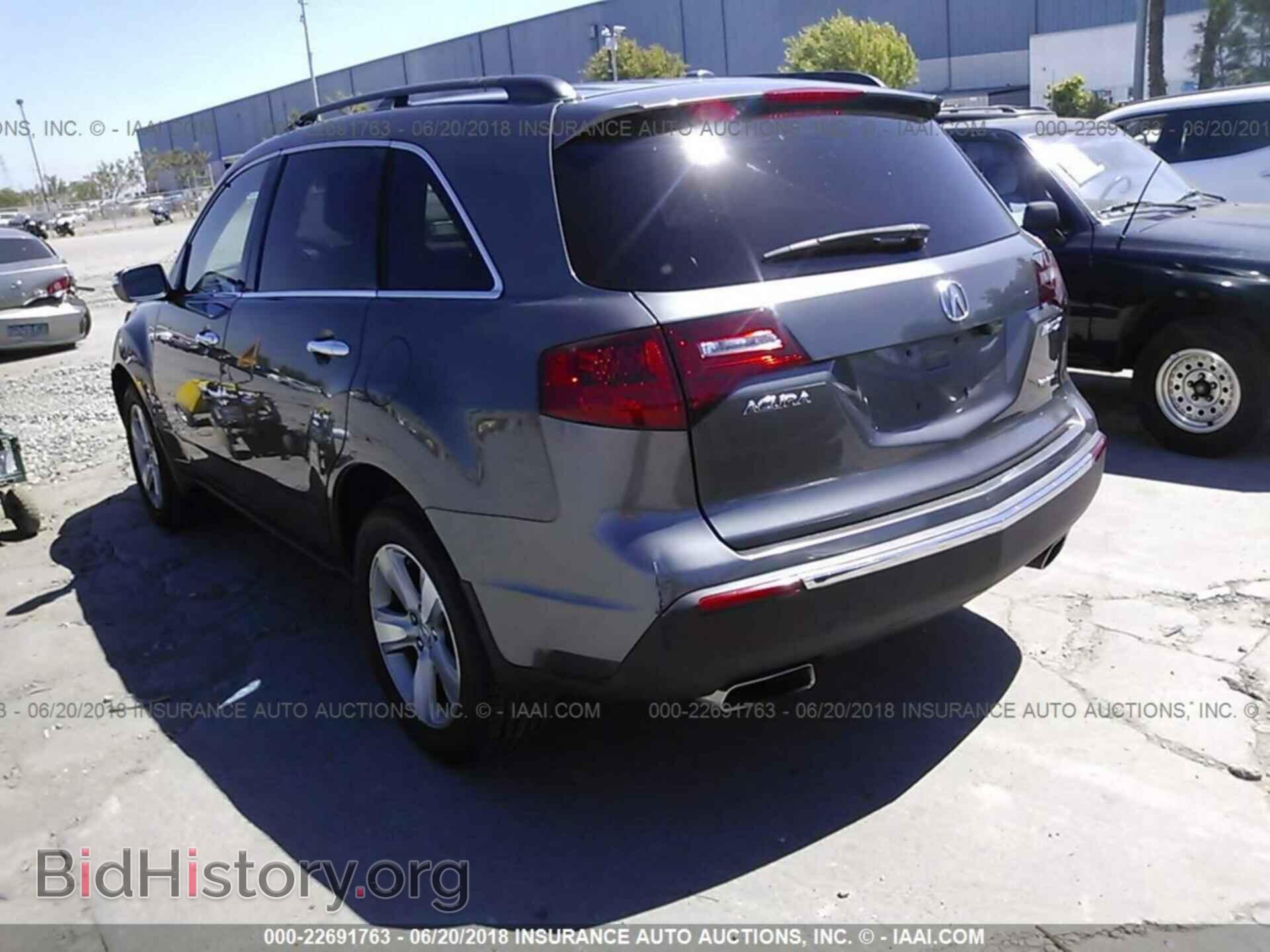2011 Acura Mdx - VIN: 2HNYD2H66BH528176 - Фото 3