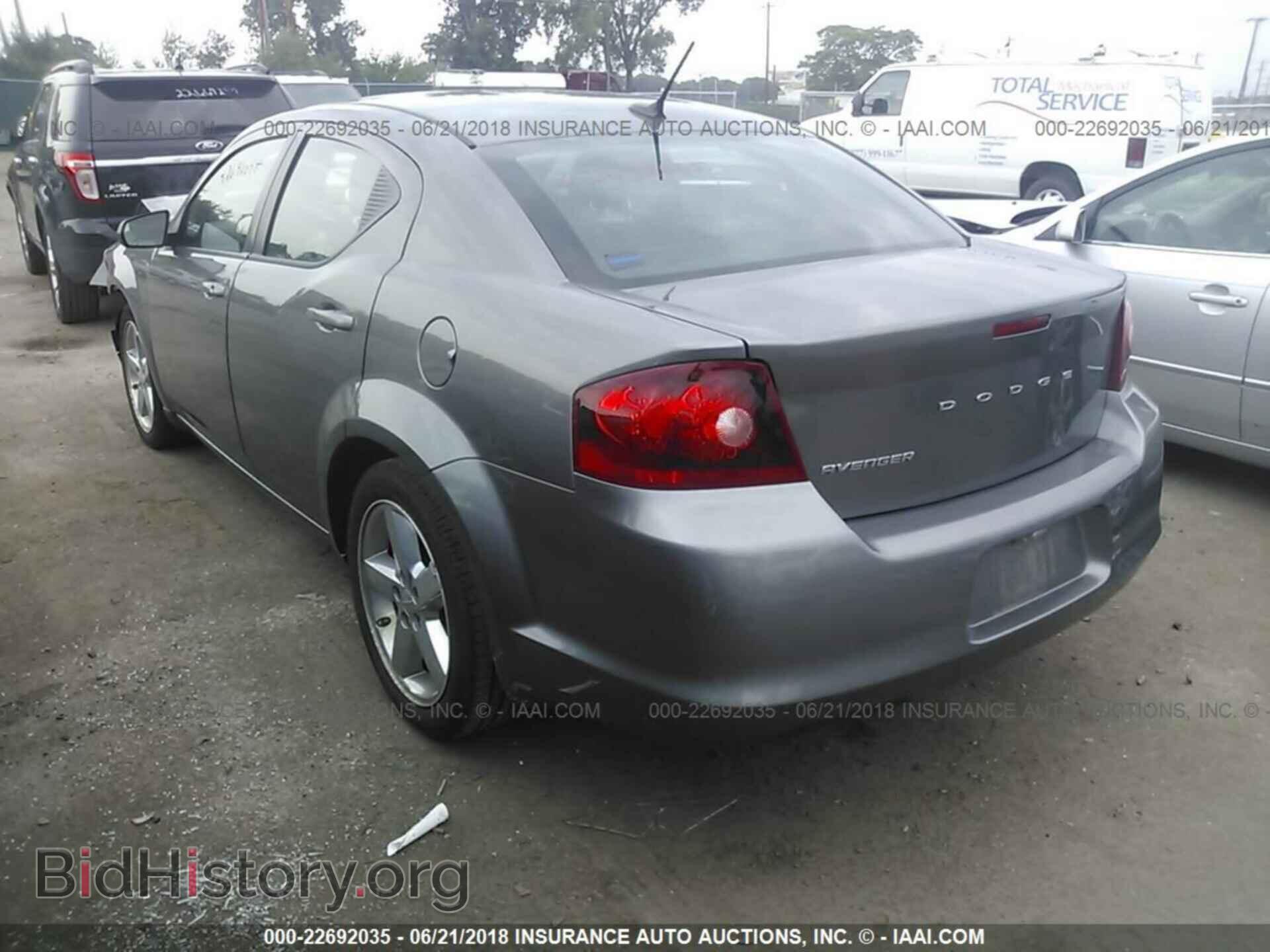 2013 Dodge Avenger - VIN: 1C3CDZAB7DN594461 - Фото 3