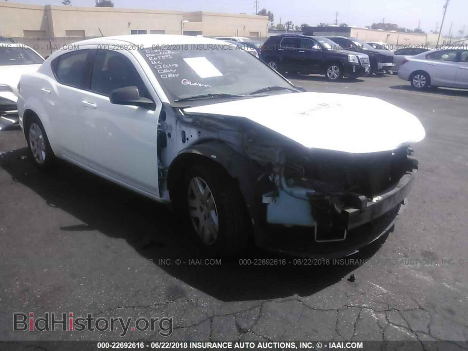 Photo 1C3CDZAB8CN286357 - Dodge Avenger 2012