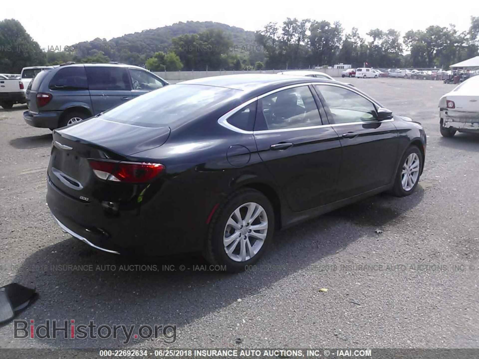 2015 Chrysler 200 - VIN: 1C3CCCAB2FN631113 - Фото 4