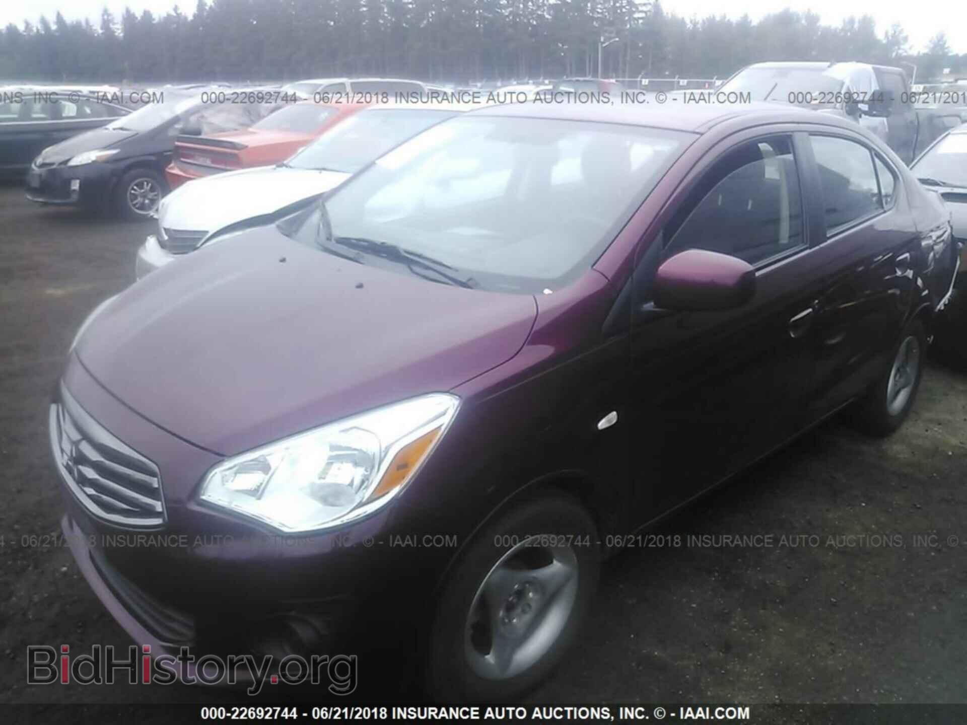 2017 Mitsubishi Mirage - VIN: ML32F3FJ4HHF06135 - Фото 2