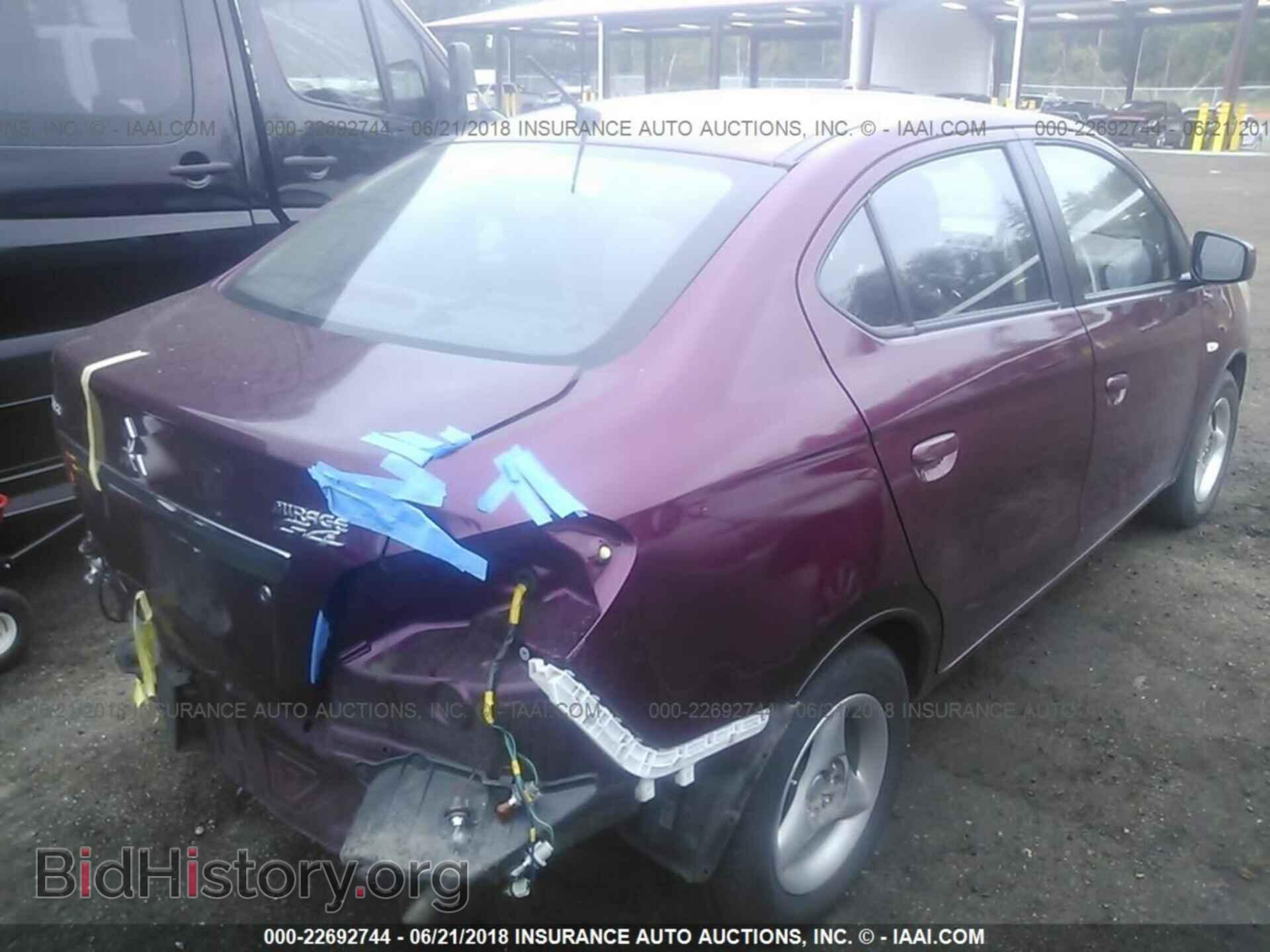 2017 Mitsubishi Mirage - VIN: ML32F3FJ4HHF06135 - Фото 4