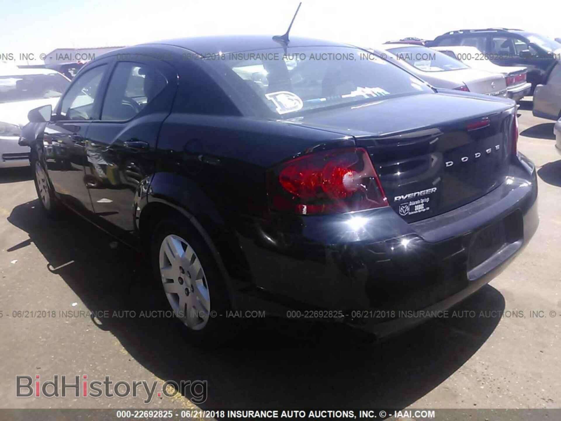 2013 Dodge Avenger - VIN: 1C3CDZAB7DN567809 - Фото 3