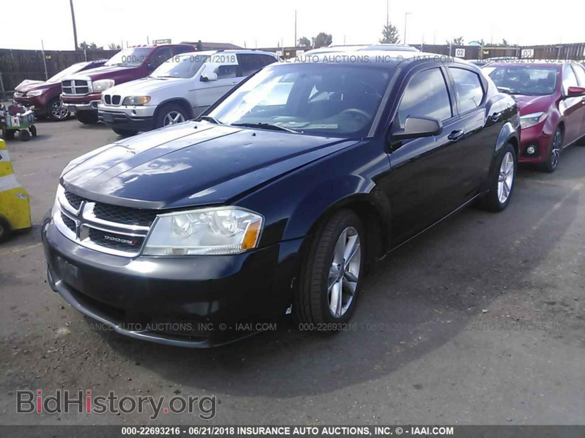 2012 Dodge Avenger - VIN: 1C3CDZAG7CN287415 - Photo 2
