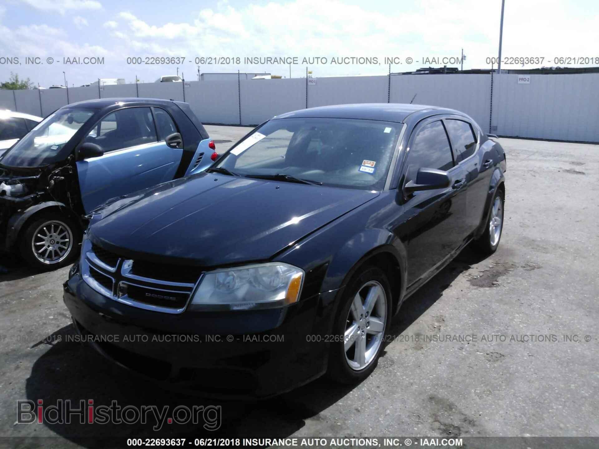 2013 DODGE AVENGER - VIN: 1C3CDZAB6DN566831 - Фото 2