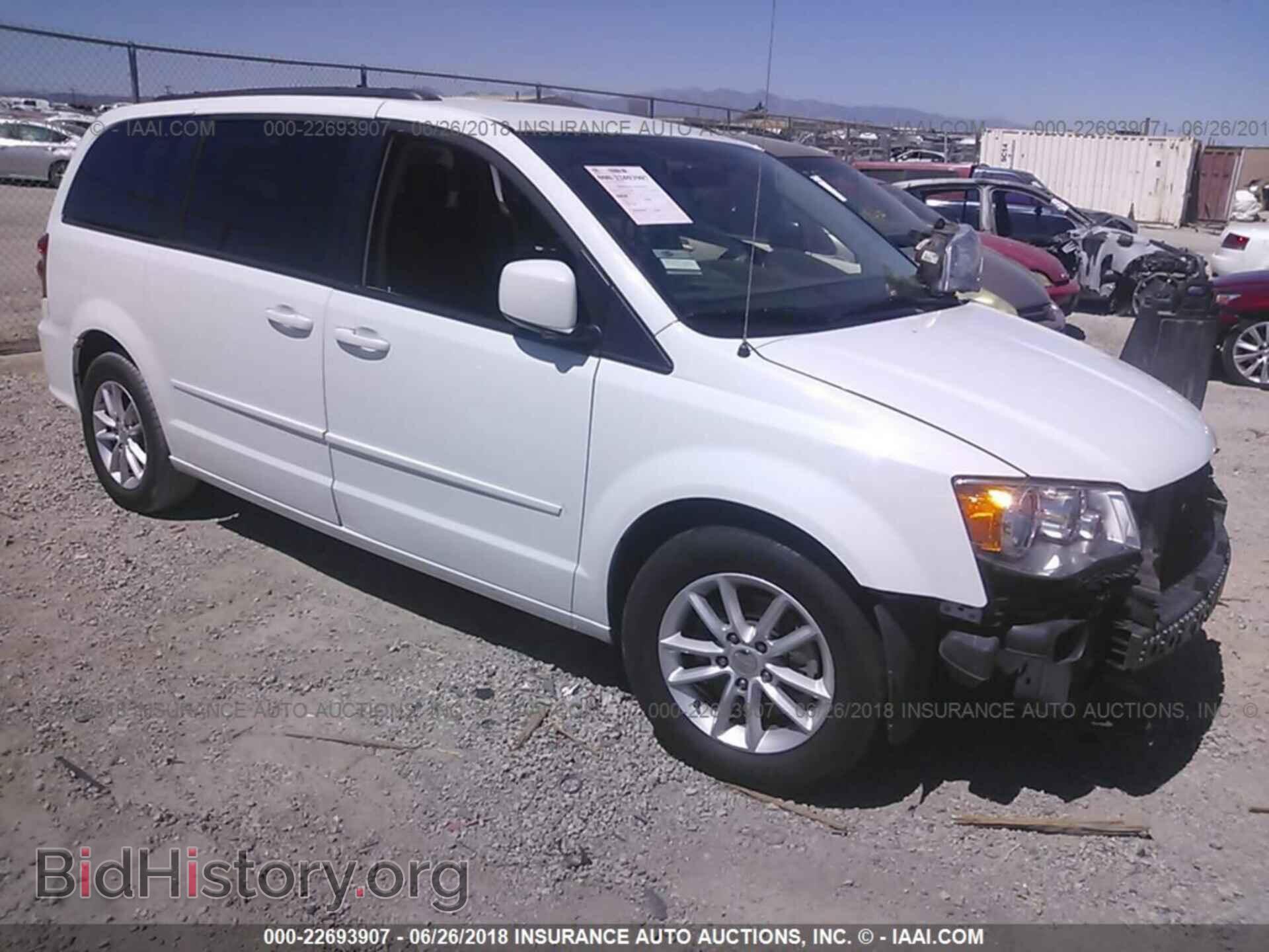 Photo 2C4RDGCG2GR161186 - Dodge Grand caravan 2016