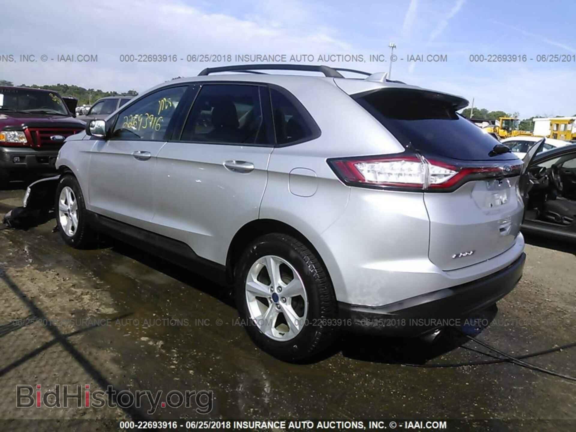 2015 Ford Edge - VIN: 2FMTK3G90FBC02918 - Фото 3