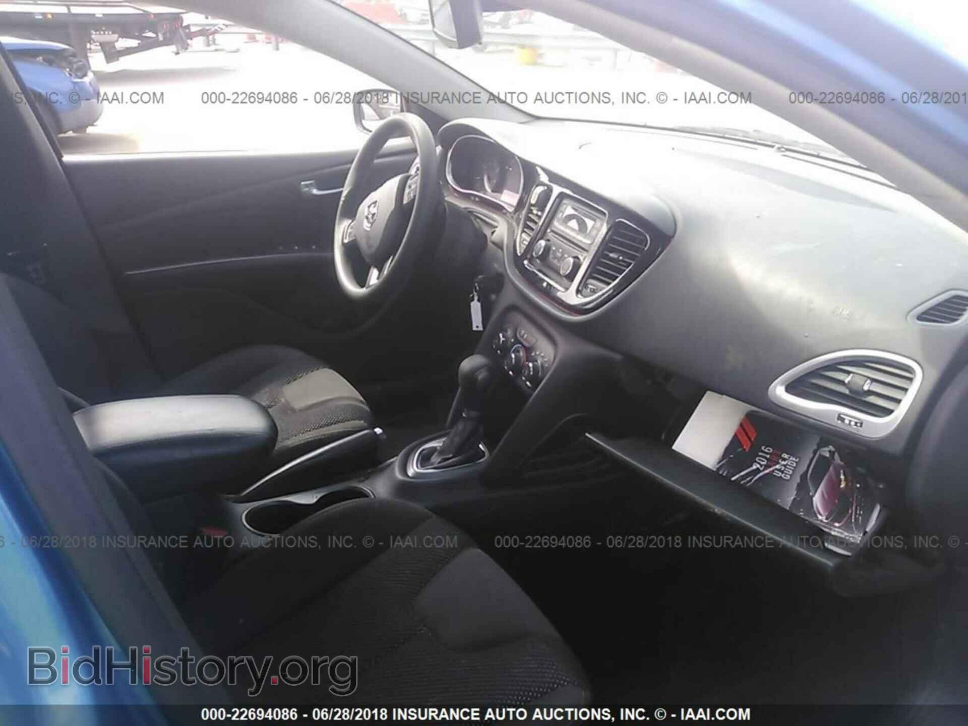 2016 DODGE DART - VIN: 1C3CDFBB6GD563838 - Photo 5