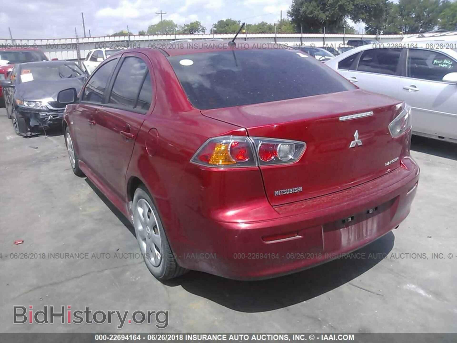 2014 Mitsubishi Lancer - VIN: JA32U2FU0EU003711 - Фото 3