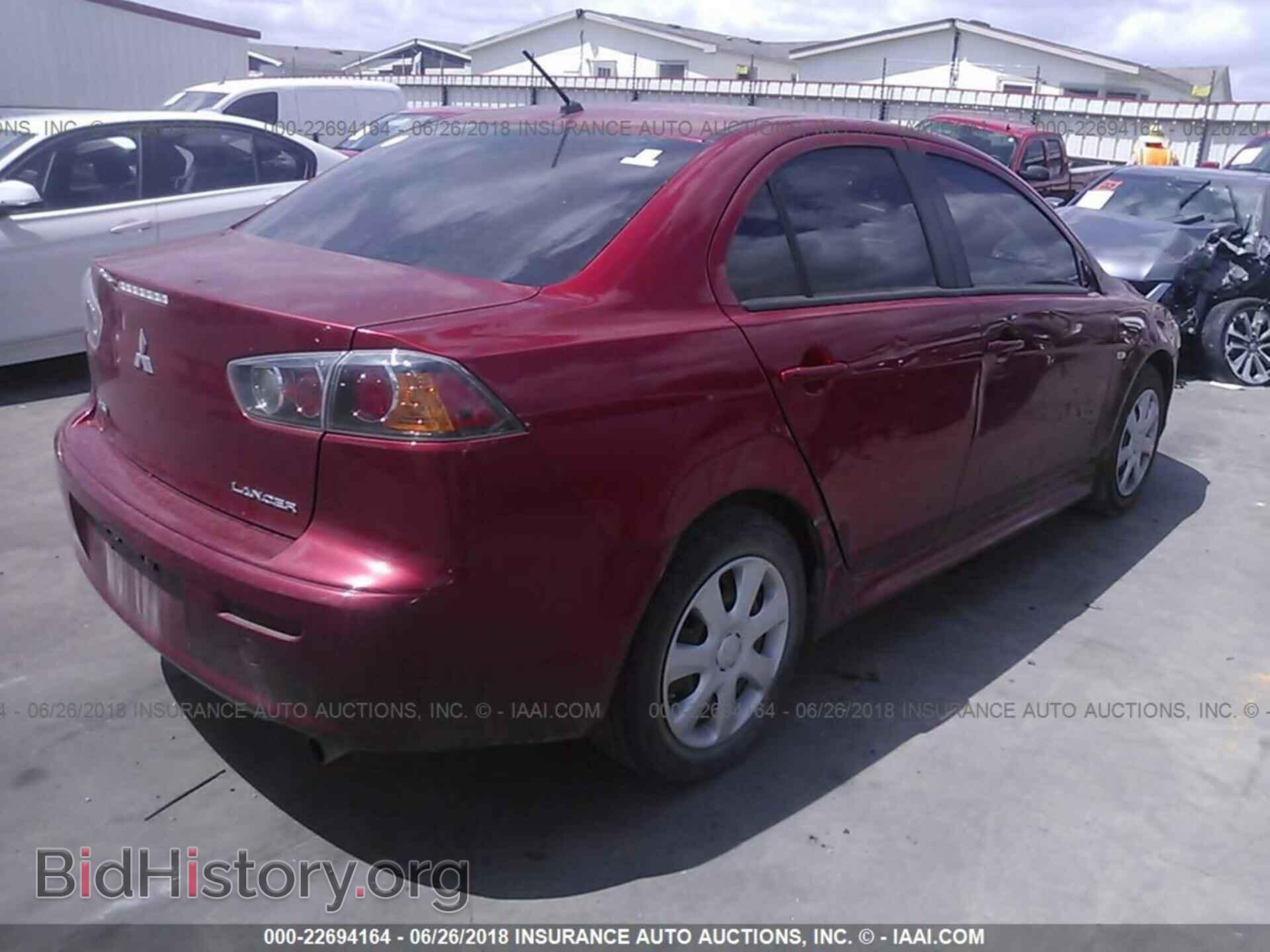 2014 Mitsubishi Lancer - VIN: JA32U2FU0EU003711 - Фото 4