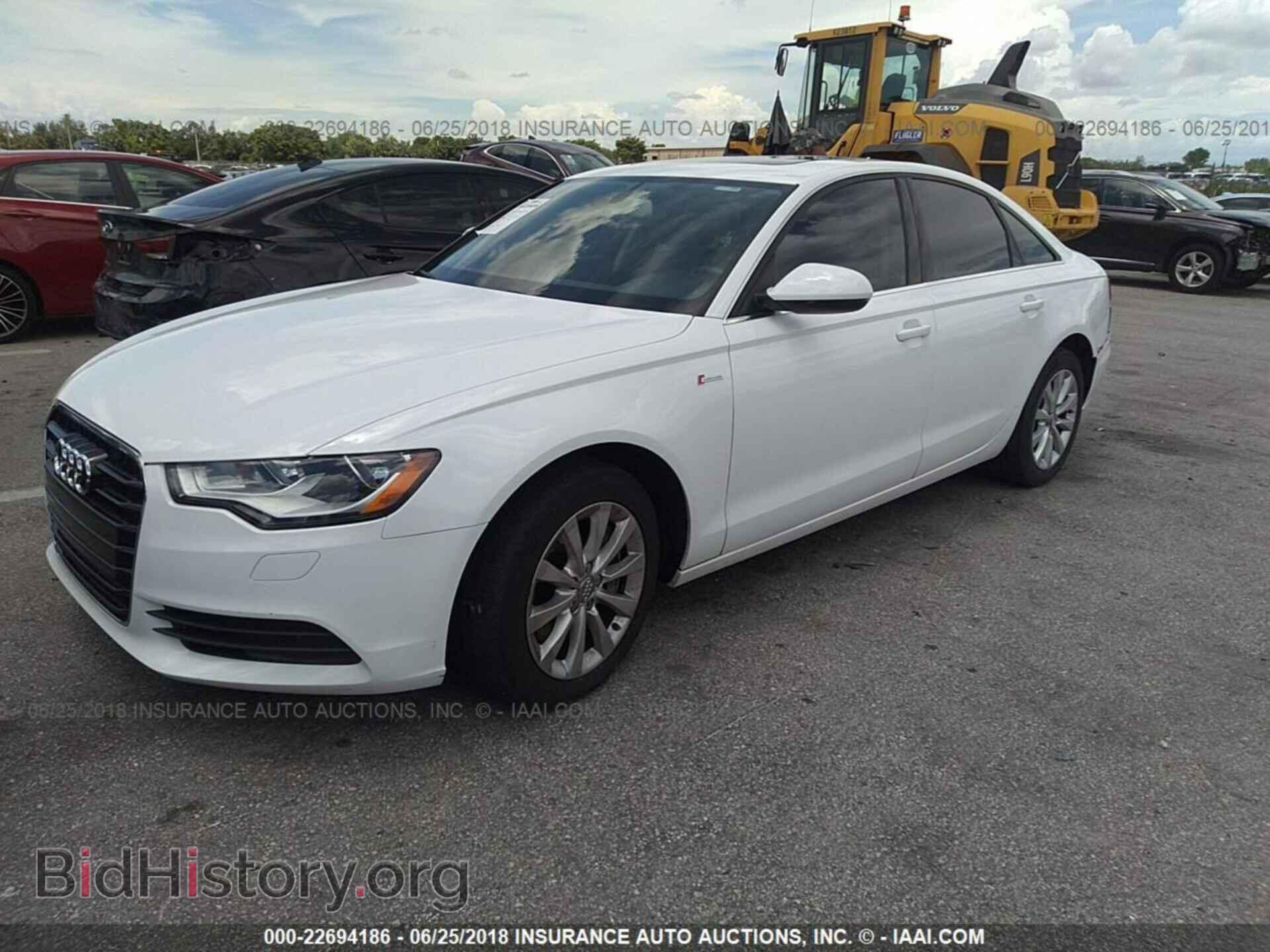 2012 Audi A6 - VIN: WAUBGAFC7CN021363 - Фото 2