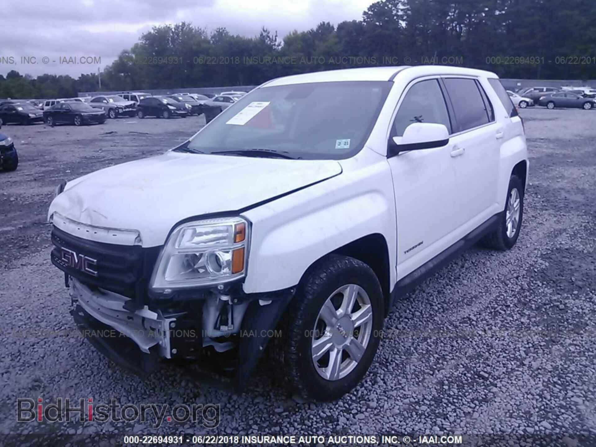 2016 Gmc Terrain - VIN: 2GKALMEK3G6243482 - Фото 2