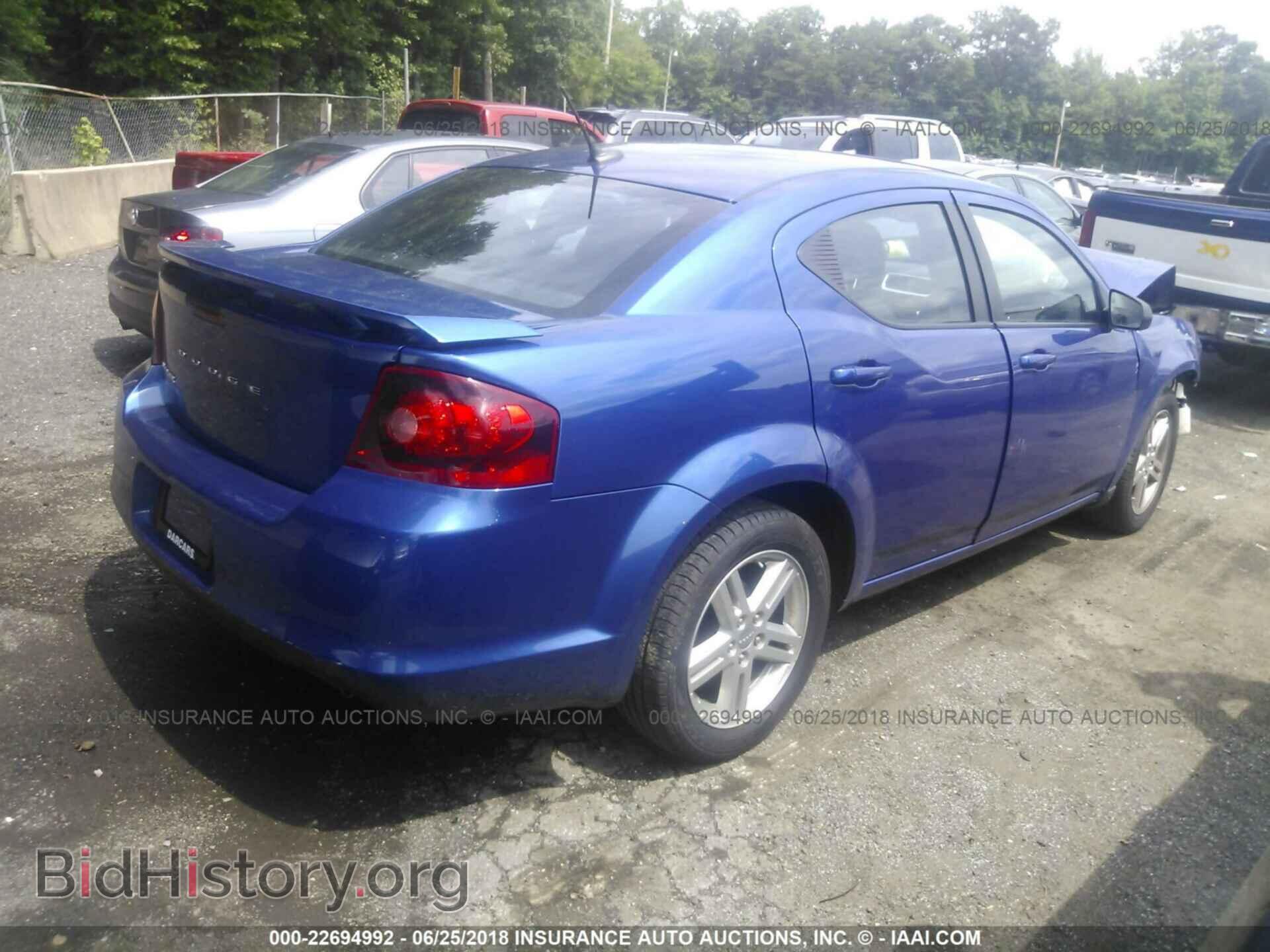 2014 Dodge Avenger - VIN: 1C3CDZAG7EN221949 - Фото 4