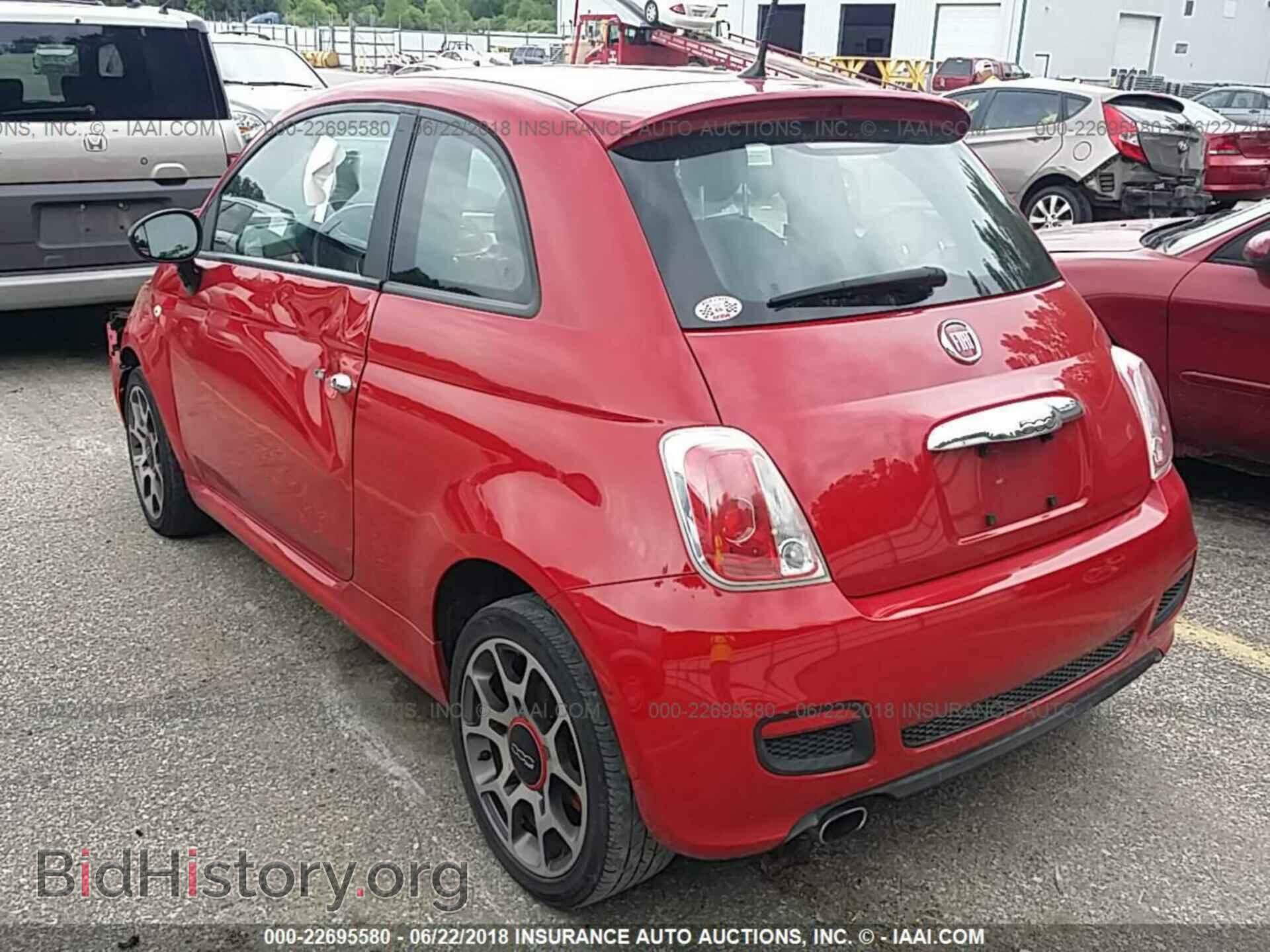 2013 Fiat 500 - VIN: 3C3CFFBR0DT683096 - Фото 3