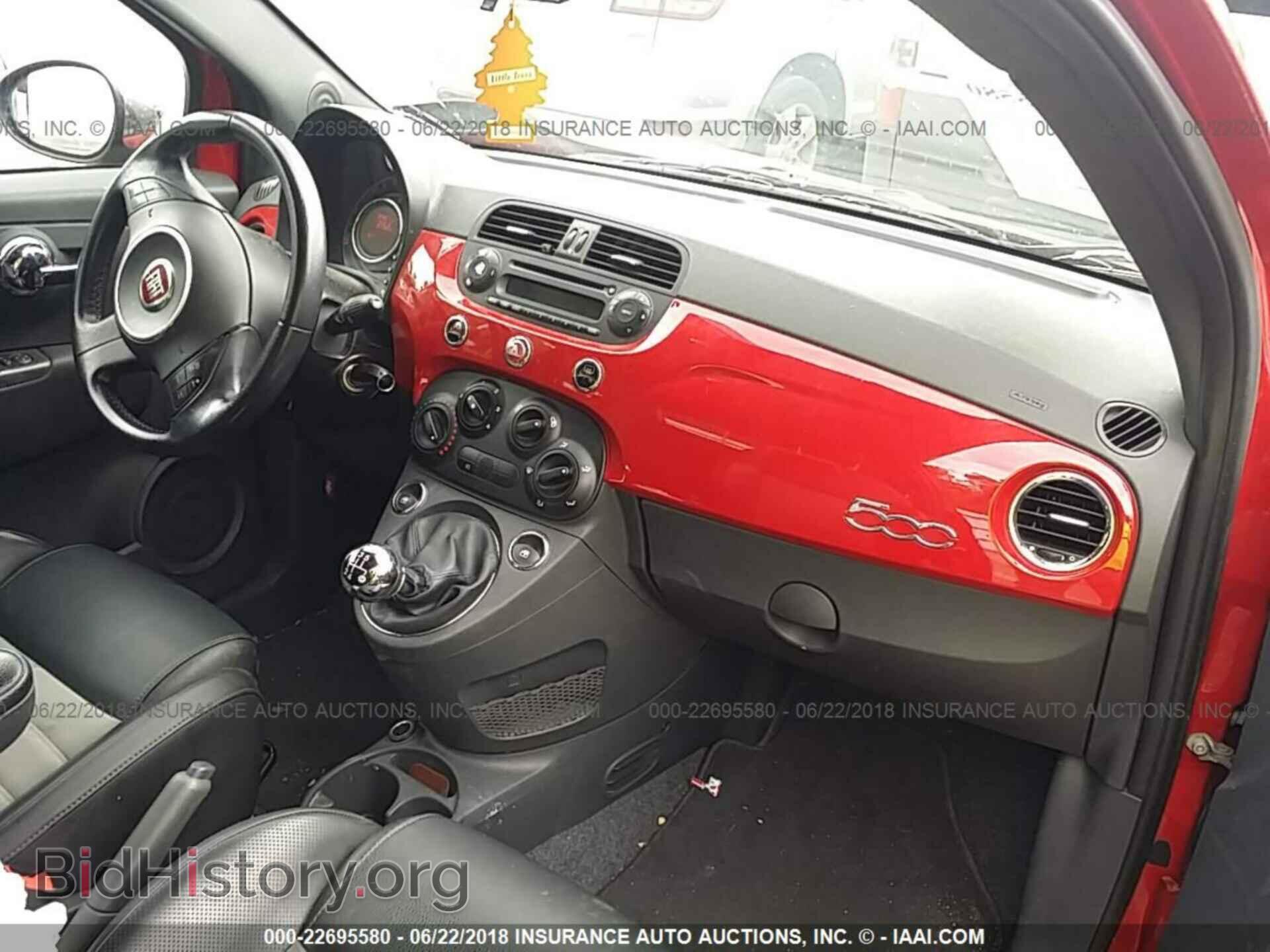 2013 Fiat 500 - VIN: 3C3CFFBR0DT683096 - Фото 5