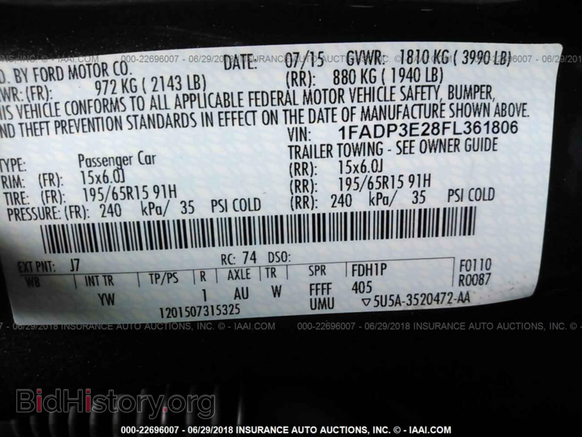 2015 Ford Focus - VIN: 1FADP3E28FL361806 - Photo 9