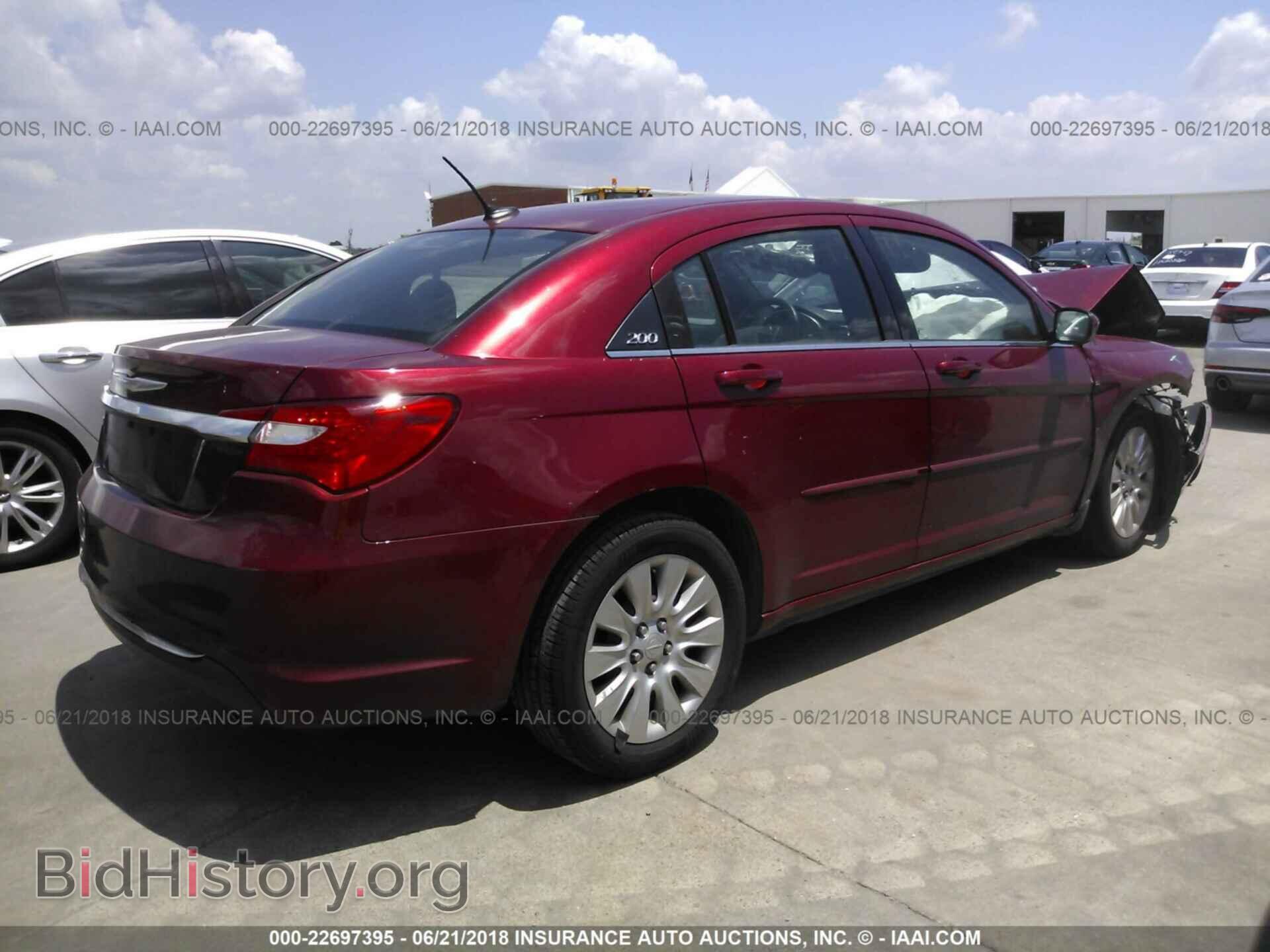 2012 Chrysler 200 - VIN: 1C3CCBAG9CN225783 - Фото 4