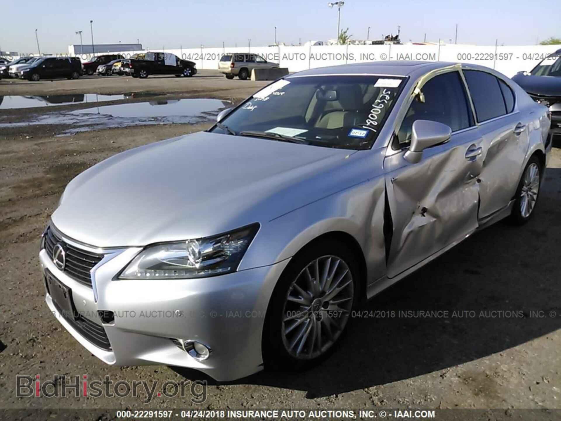 2013 LEXUS GS - VIN: JTHBE1BL3D5004591 - Photo 2