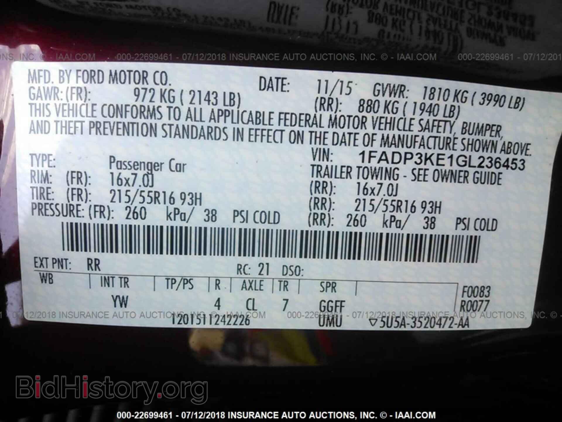 2016 Ford Focus - VIN: 1FADP3KE1GL236453 - Photo 9