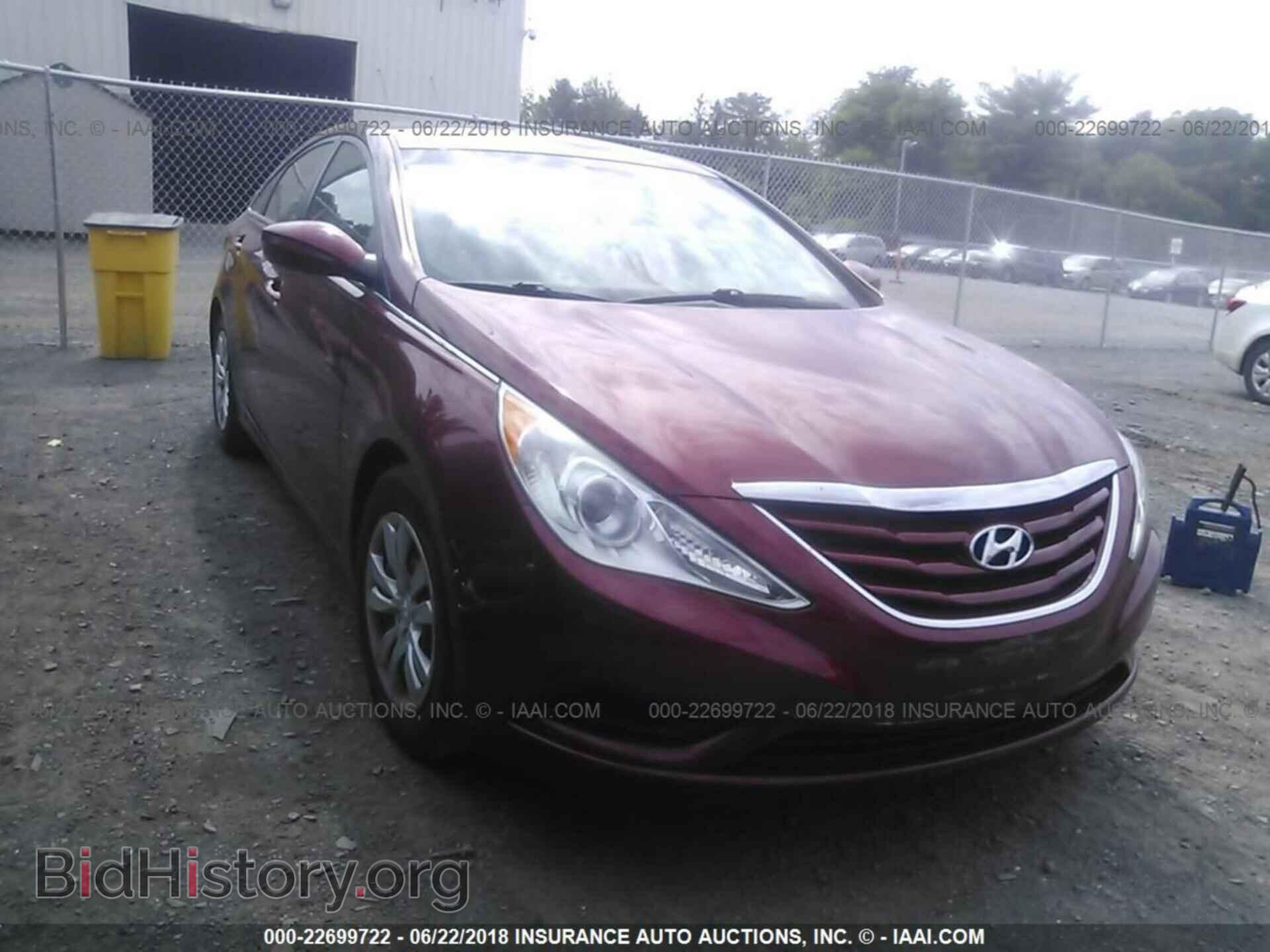 Photo 5NPEB4AC3CH450345 - Hyundai Sonata 2012