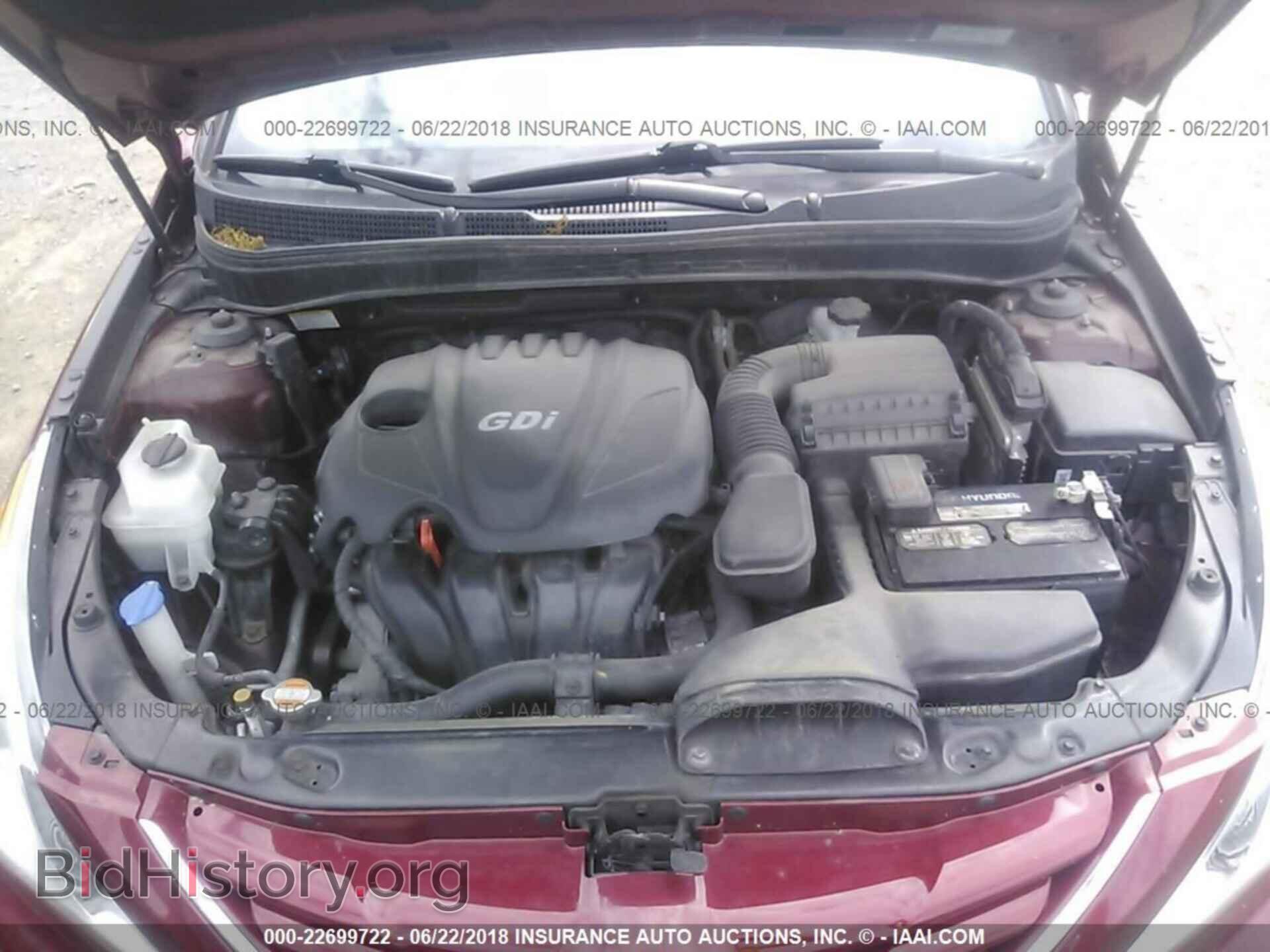 2012 Hyundai Sonata - VIN: 5NPEB4AC3CH450345 - Фото 10