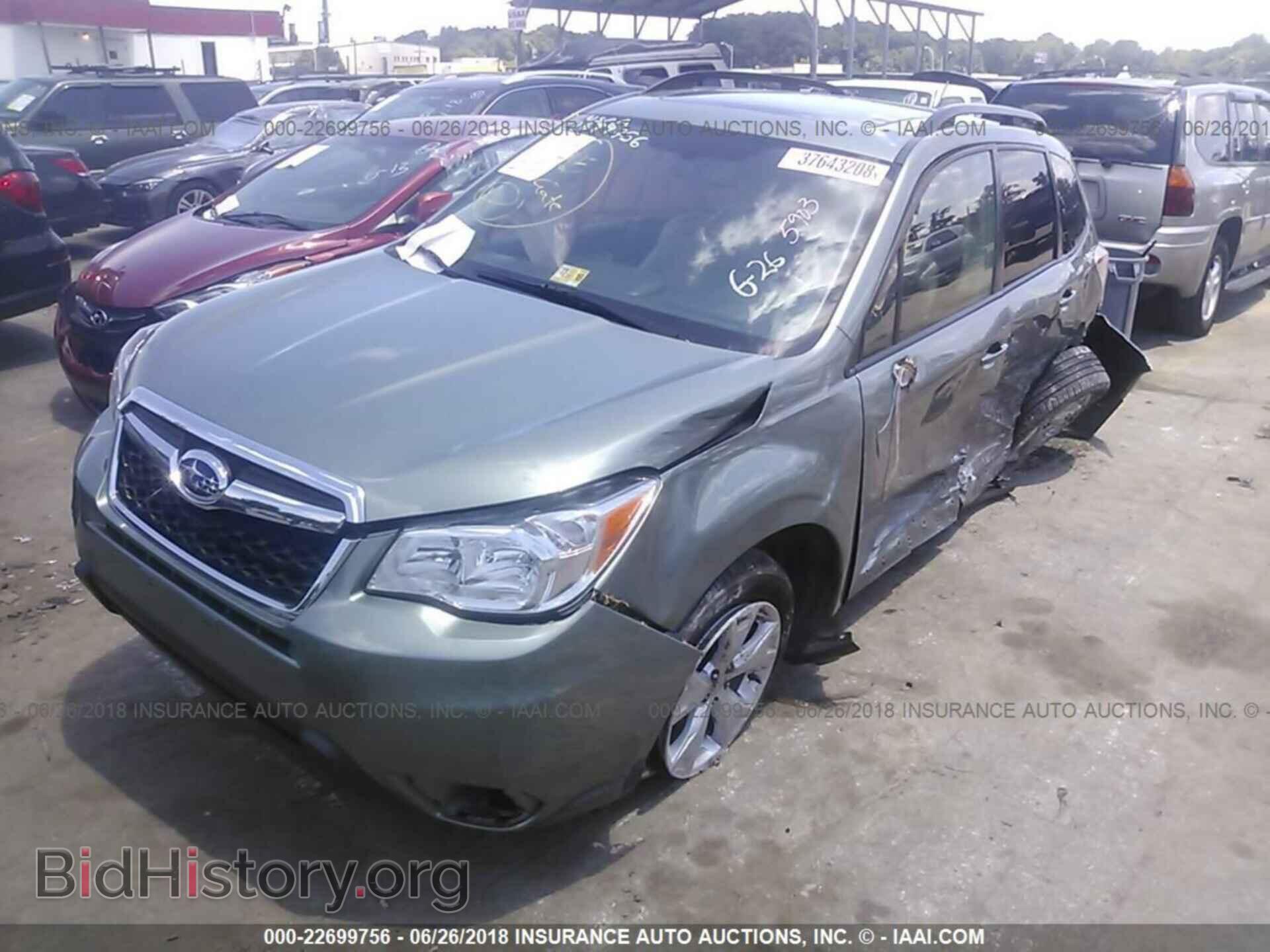 2014 Subaru Forester - VIN: JF2SJAEC7EH558257 - Фото 2