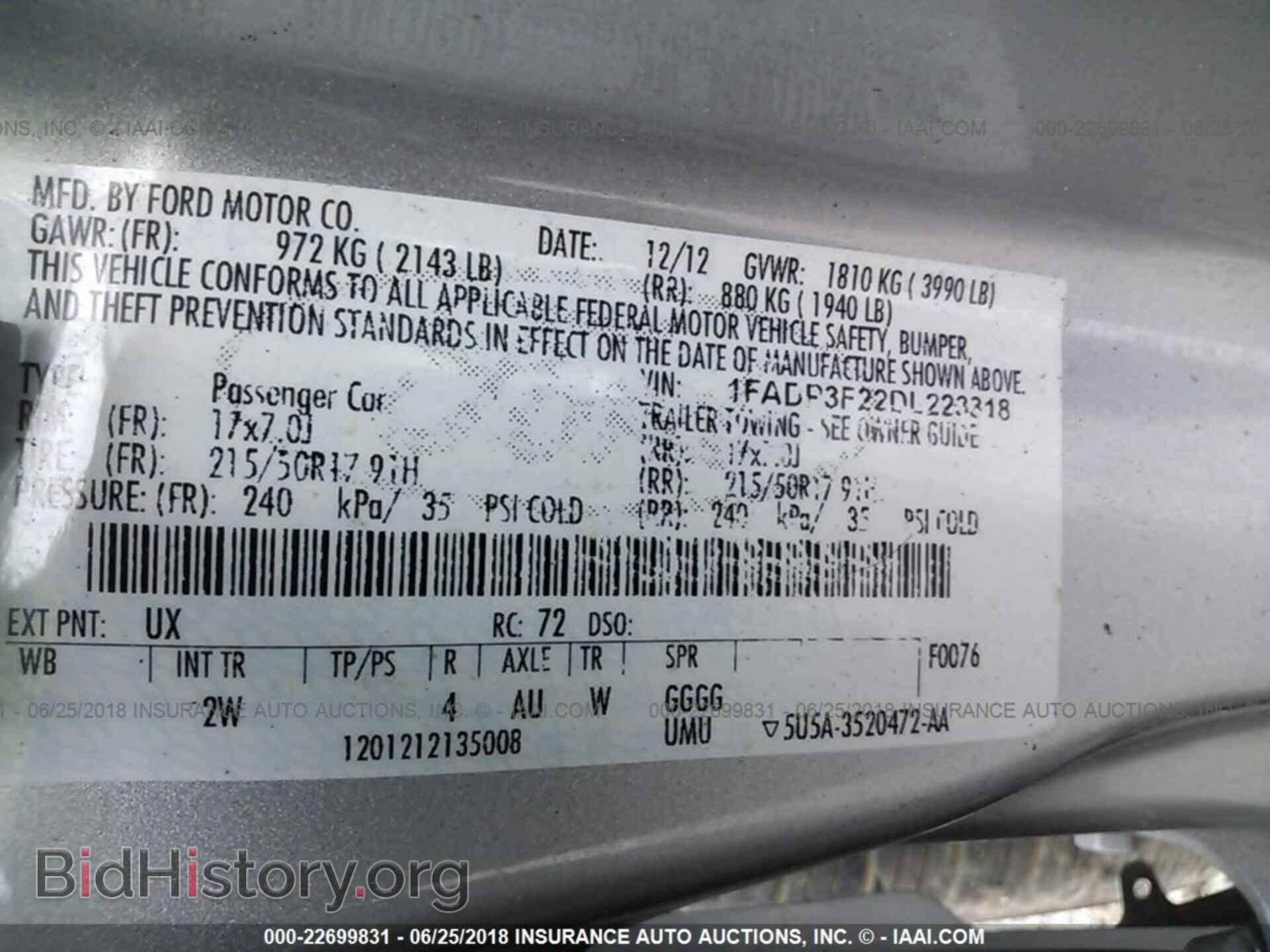 2013 Ford Focus - VIN: 1FADP3F22DL223318 - Photo 9