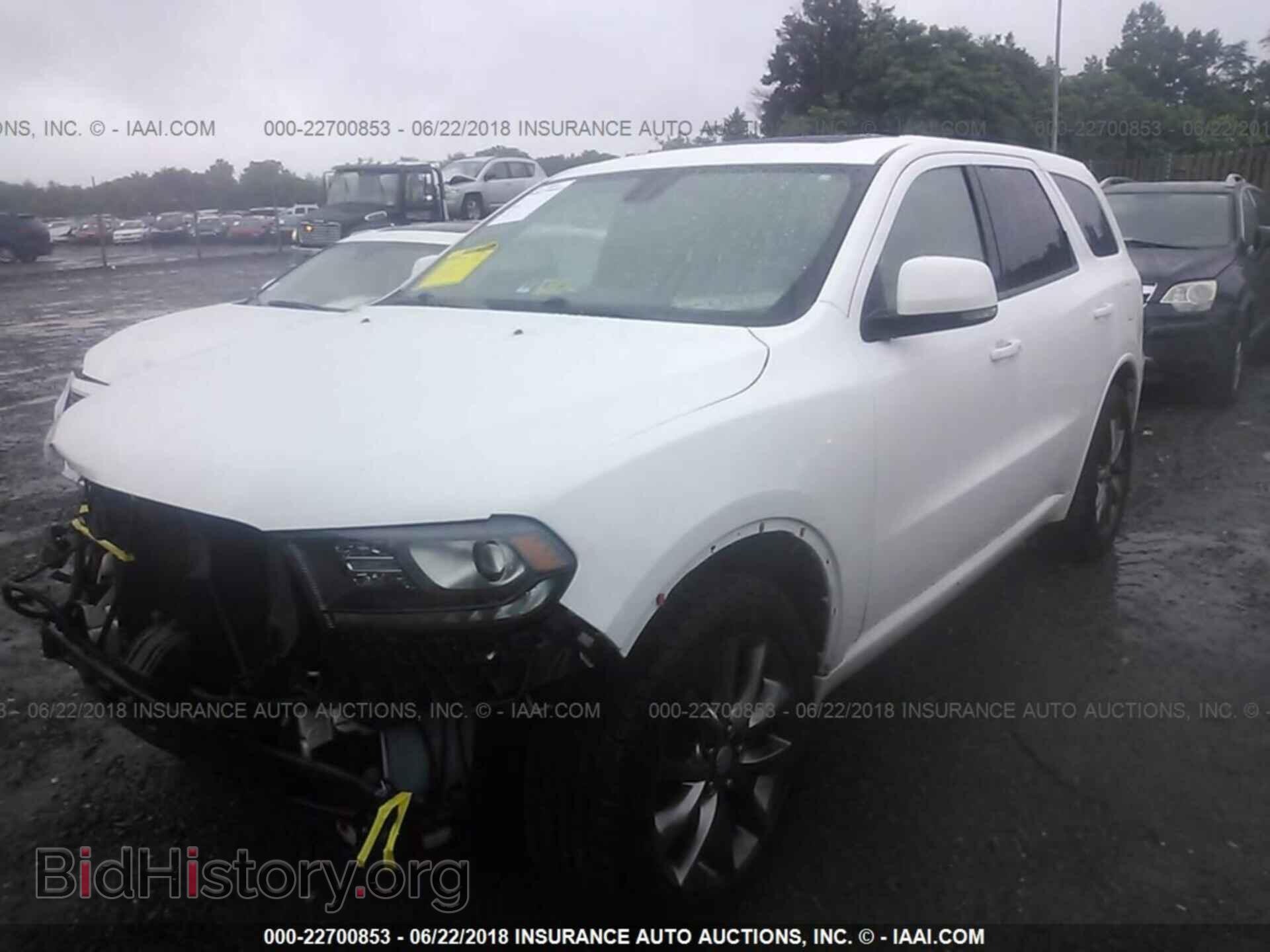 2014 Dodge Durango - VIN: 1C4SDJCT2EC595724 - Photo 2