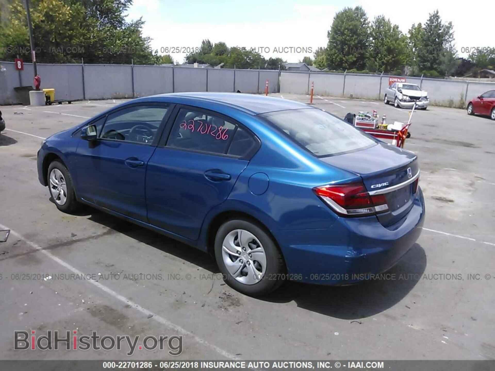2013 Honda Civic - VIN: 19XFB2F52DE042086 - Фото 3