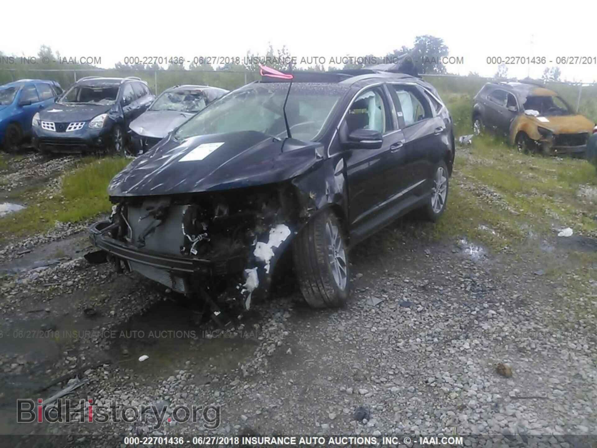 2017 Ford Edge - VIN: 2FMPK4K95HBC08358 - Фото 2