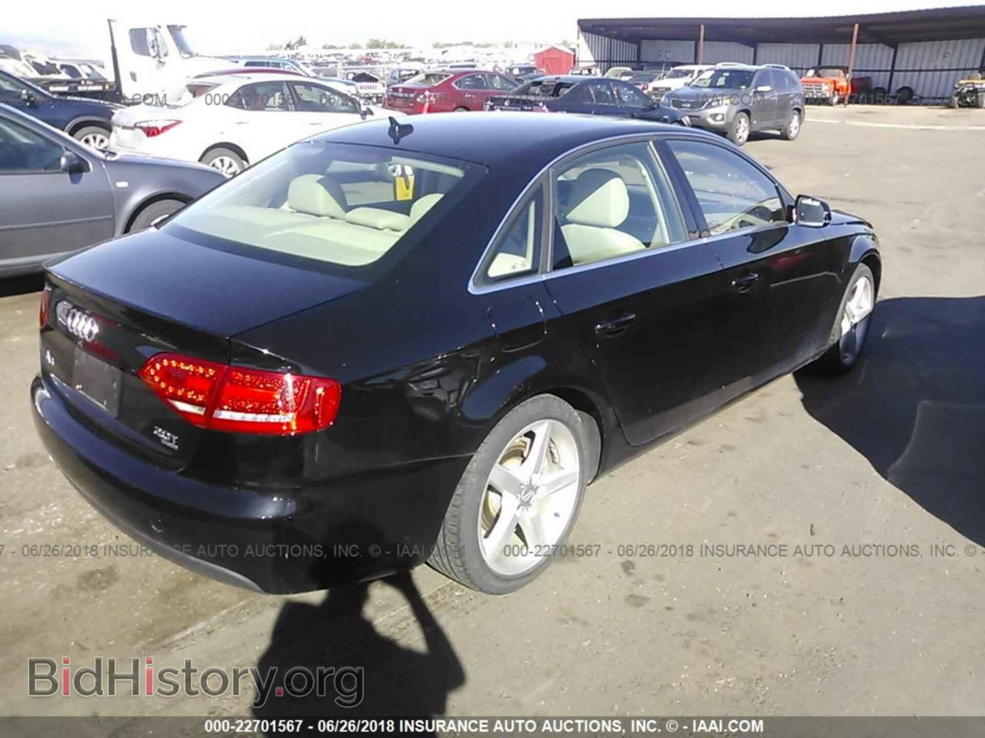 2011 Audi A4 - VIN: WAUFFAFL5BA082432 - Фото 4
