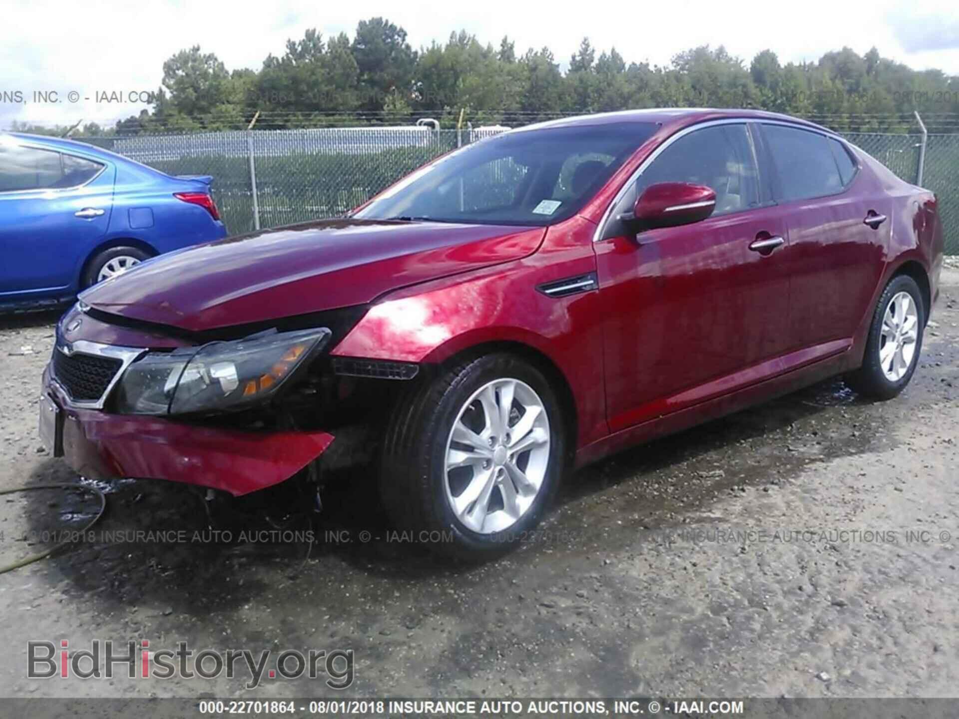2013 Kia Optima - VIN: 5XXGM4A70DG183779 - Фото 2