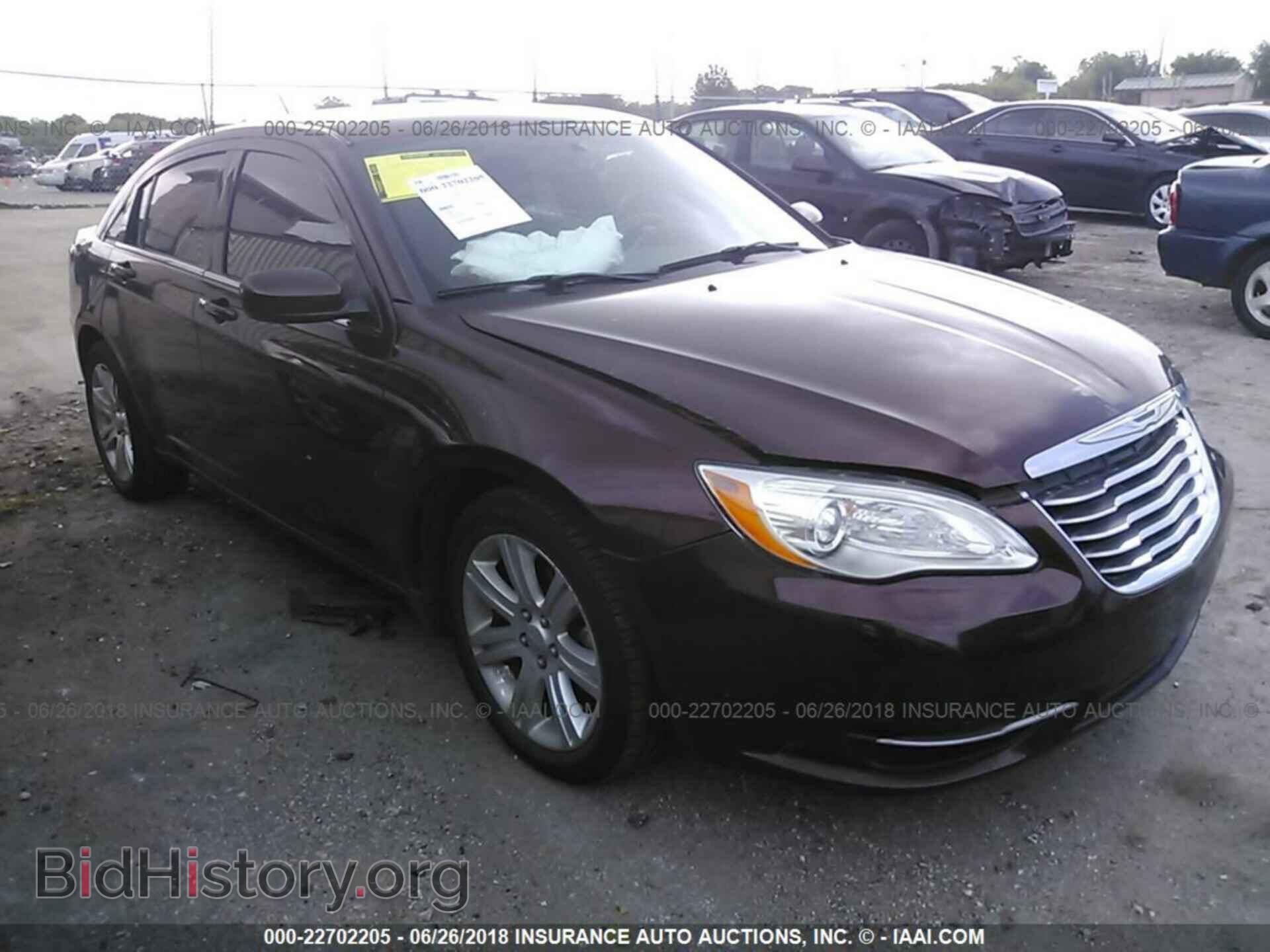 Фотография 1C3CCBBB4CN169724 - Chrysler 200 2012