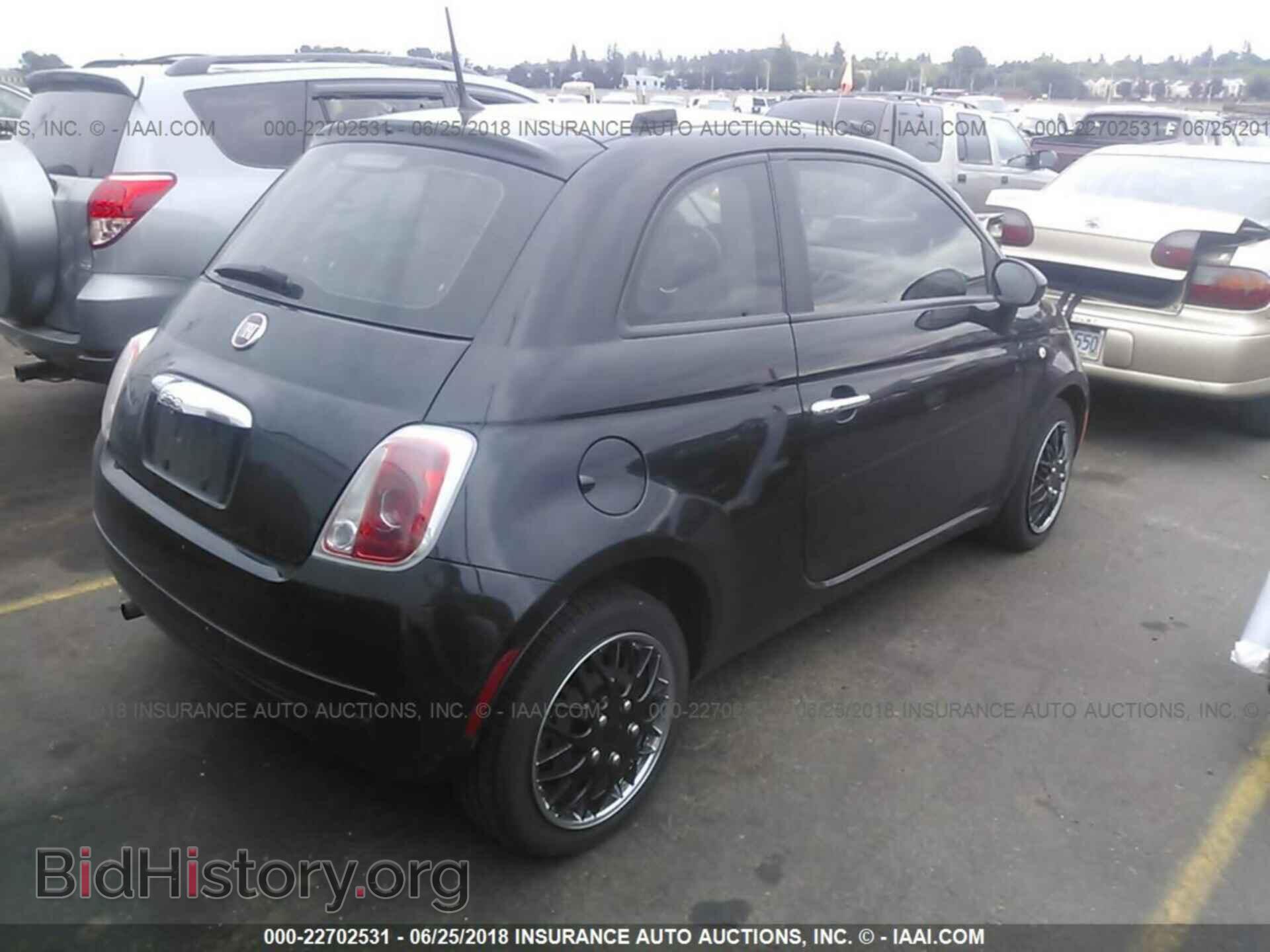 2012 FIAT 500 - VIN: 3C3CFFAR4CT110640 - Фото 4